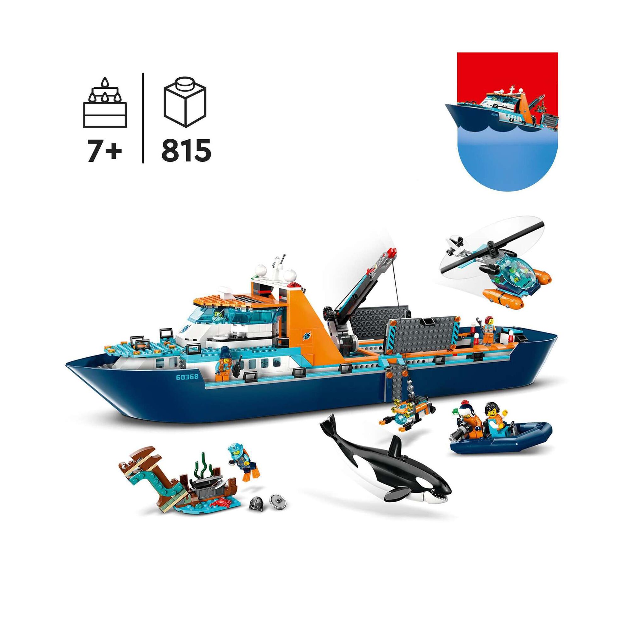 Navio Explorador do Ártico - 60368 Navio Explorador do Ártico - 60368