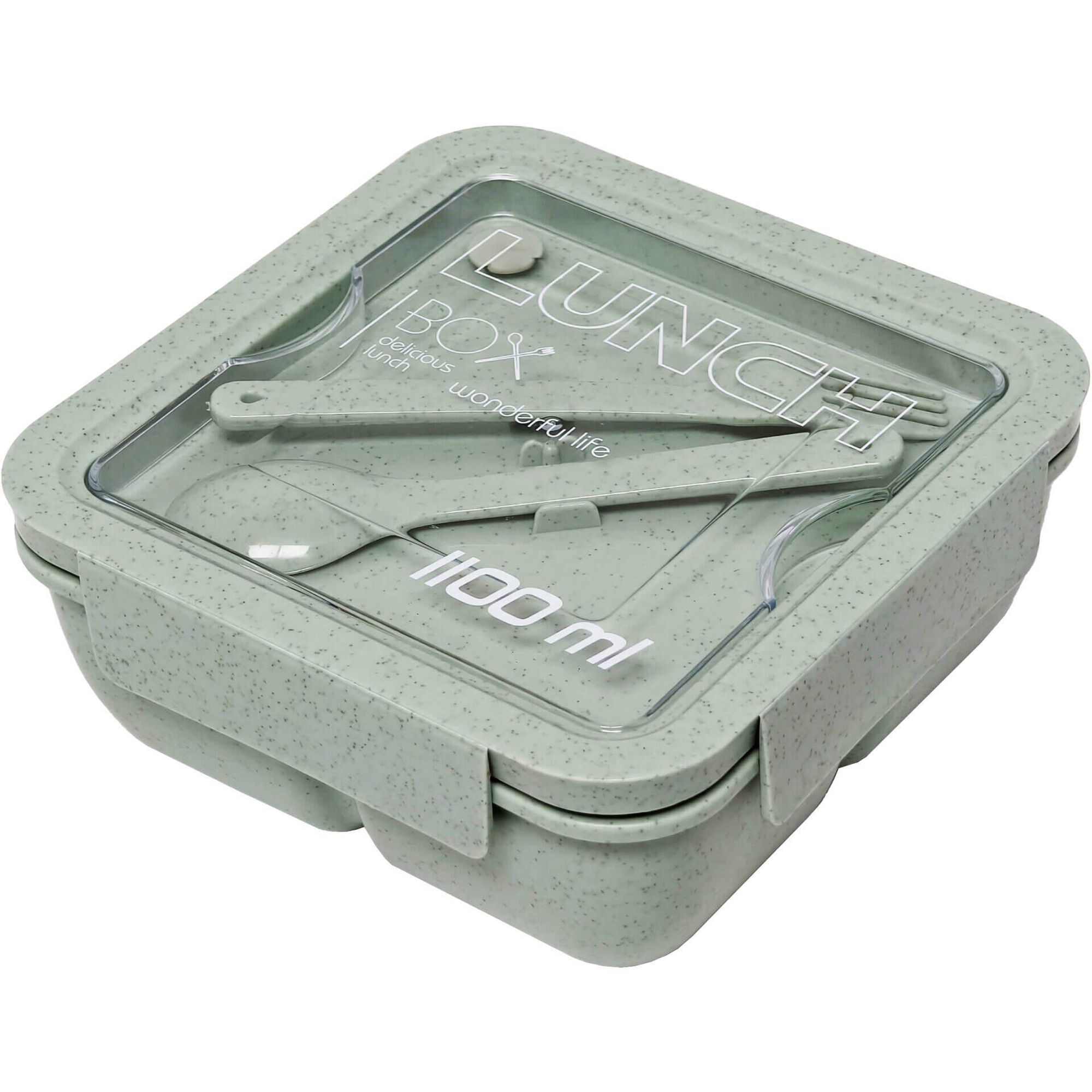 Caixa de Alimentos 850ml Verde Kasa