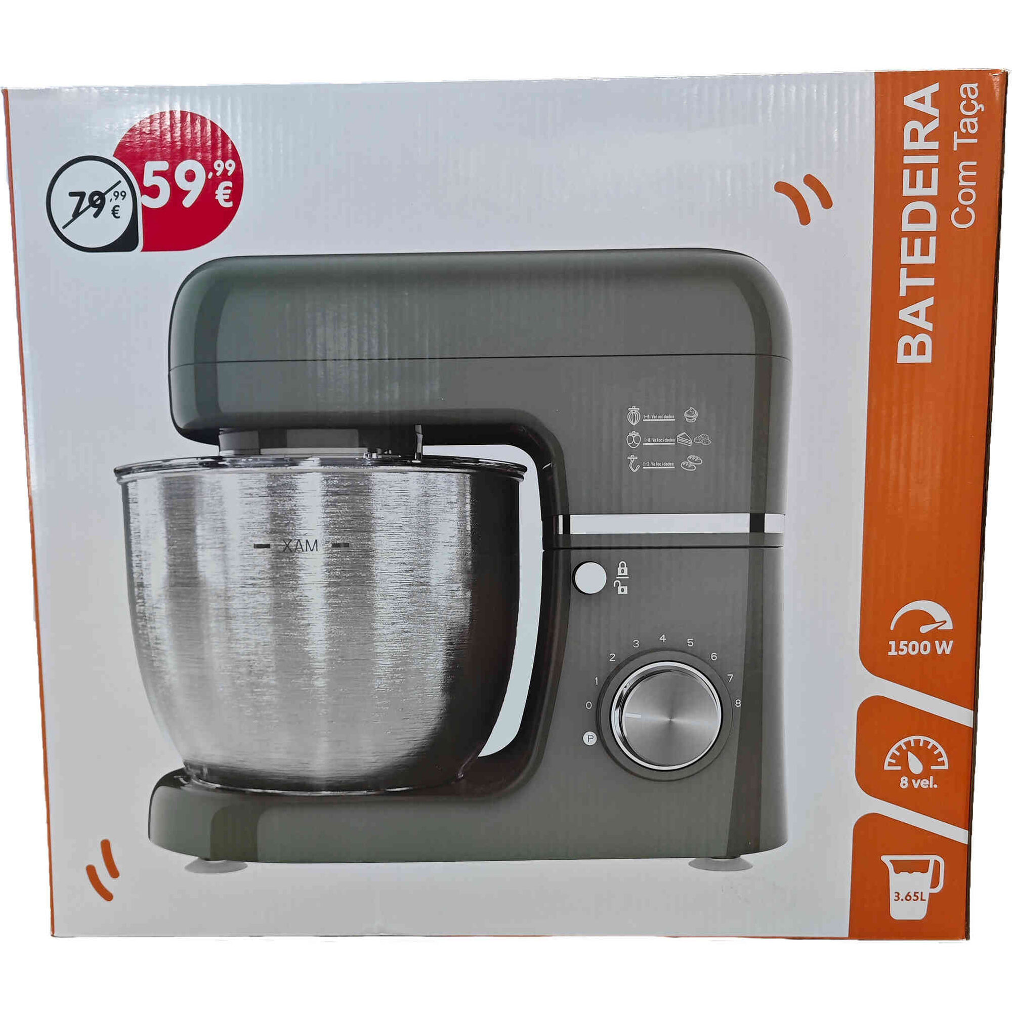 Batedeira 1500W Bazar&atilde;o