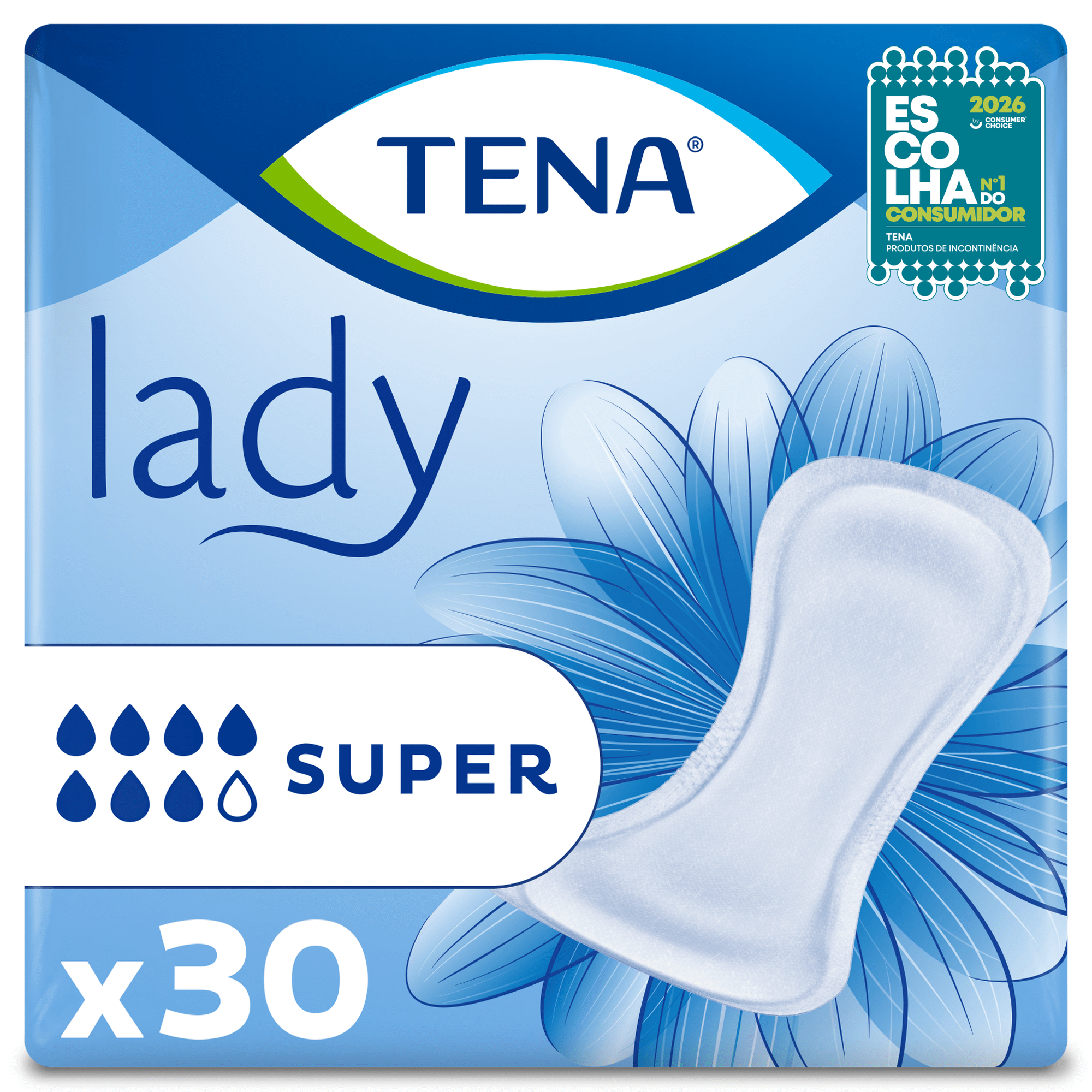 Pensos Incontin&ecirc;ncia Lady Super Tena
