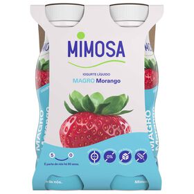 Iogurte L&iacute;quido Magro Morango Mimosa