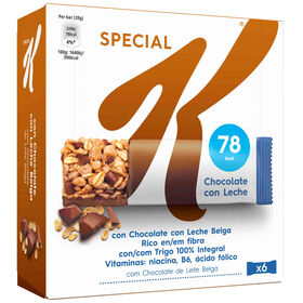 Barras de Cereais Chocolate de Leite Belga Special K