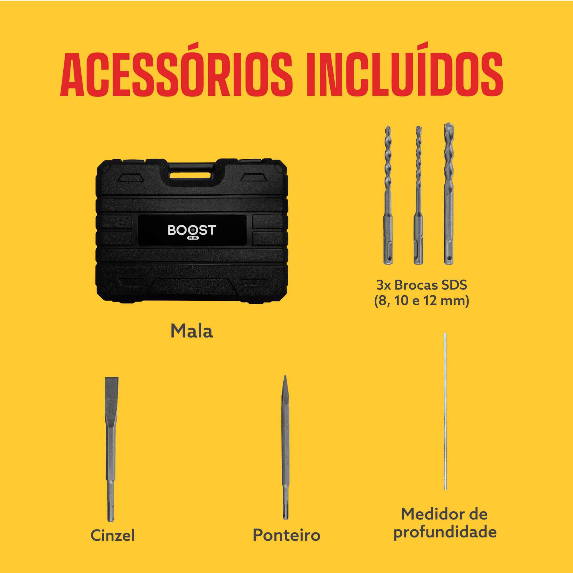 Martelo sem Fios Brushless 20V Boost