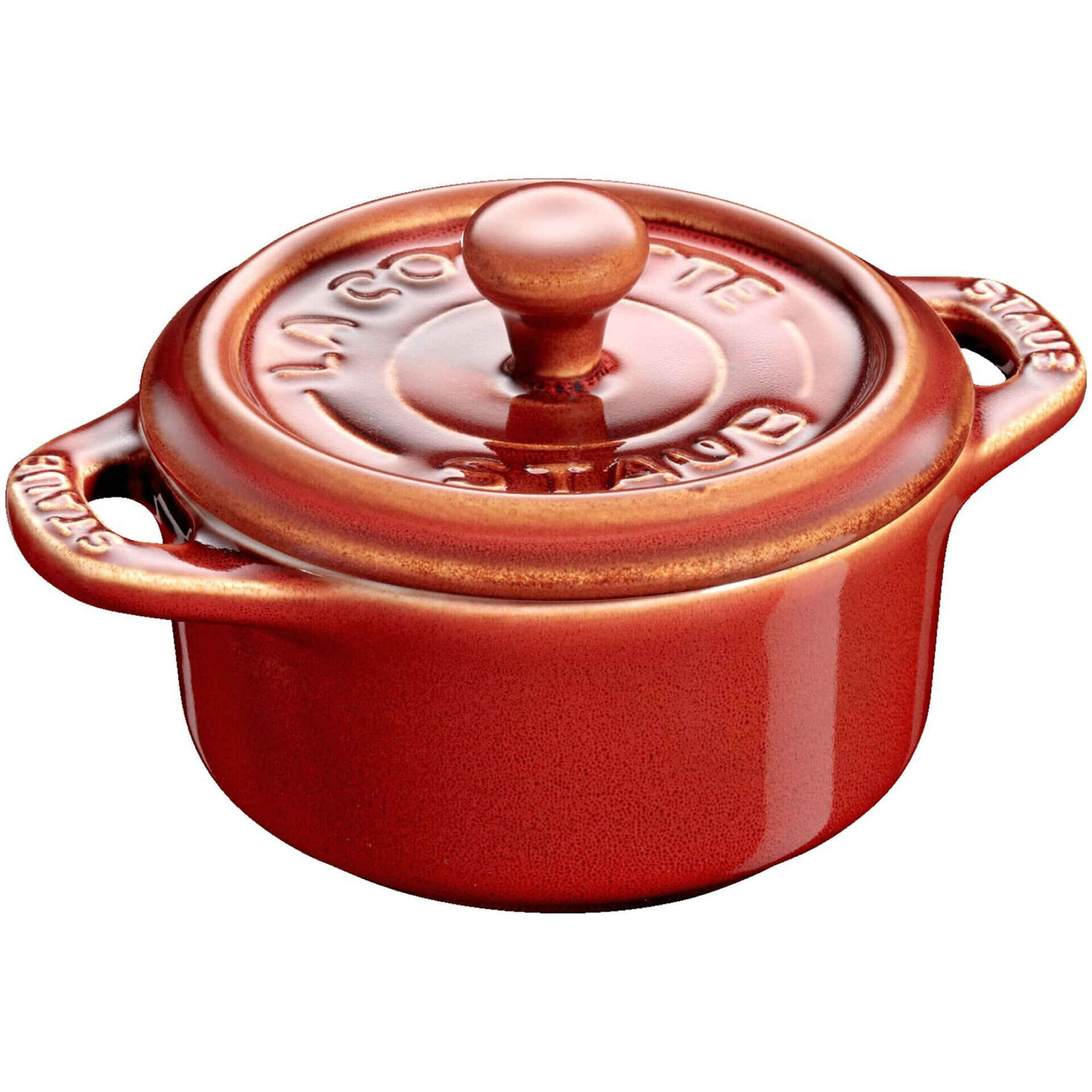 Ca&ccedil;arola Redondo Cer&acirc;mica 10cm Cobre Staub