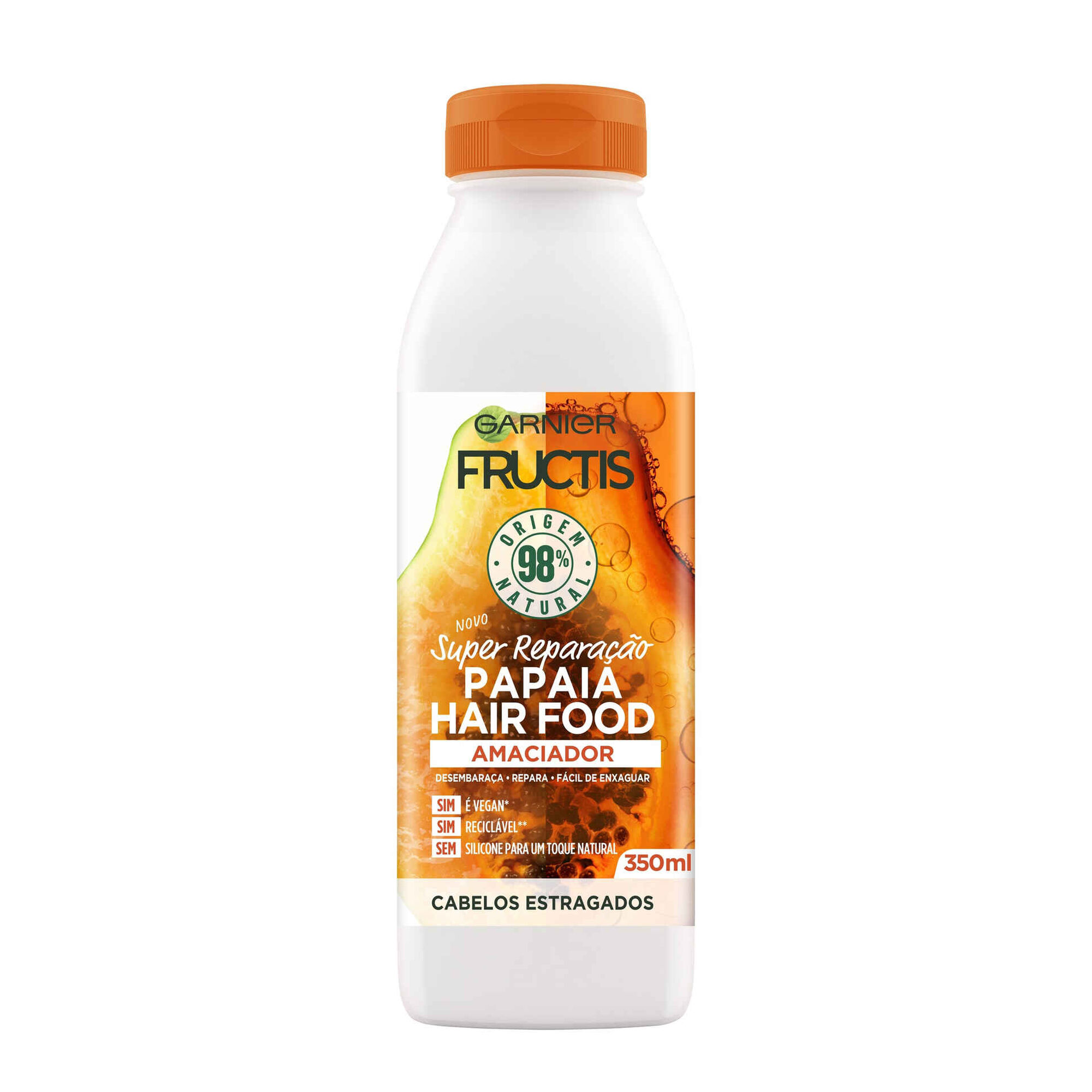 Condicionador Fructis Hair Food Papaia Condicionador Fructis Hair Food Papaia