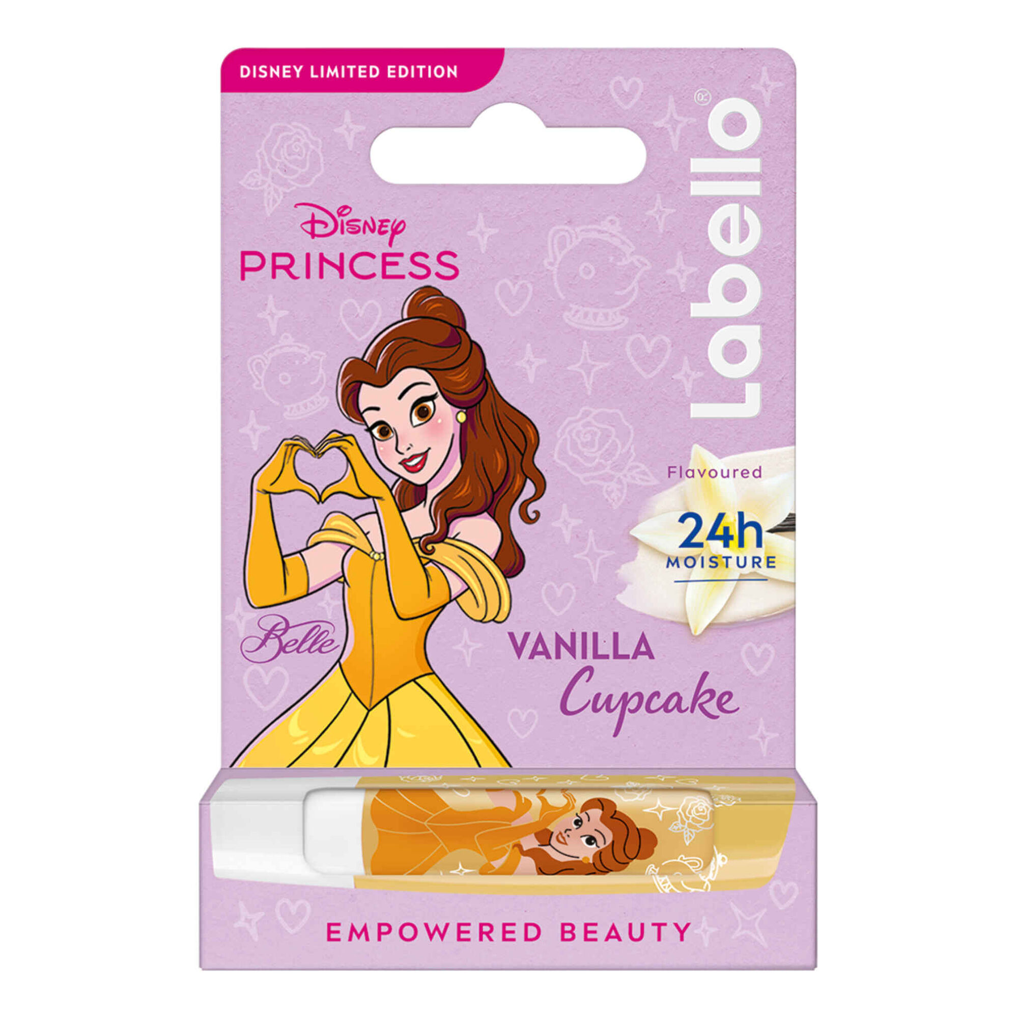 Batom Disney Princess Belle Labello