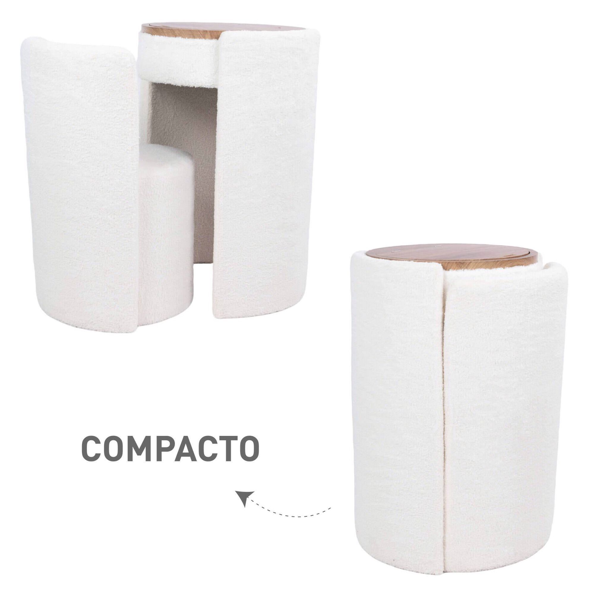 Conjunto Toucador, Espelho e Cadeira Kasa