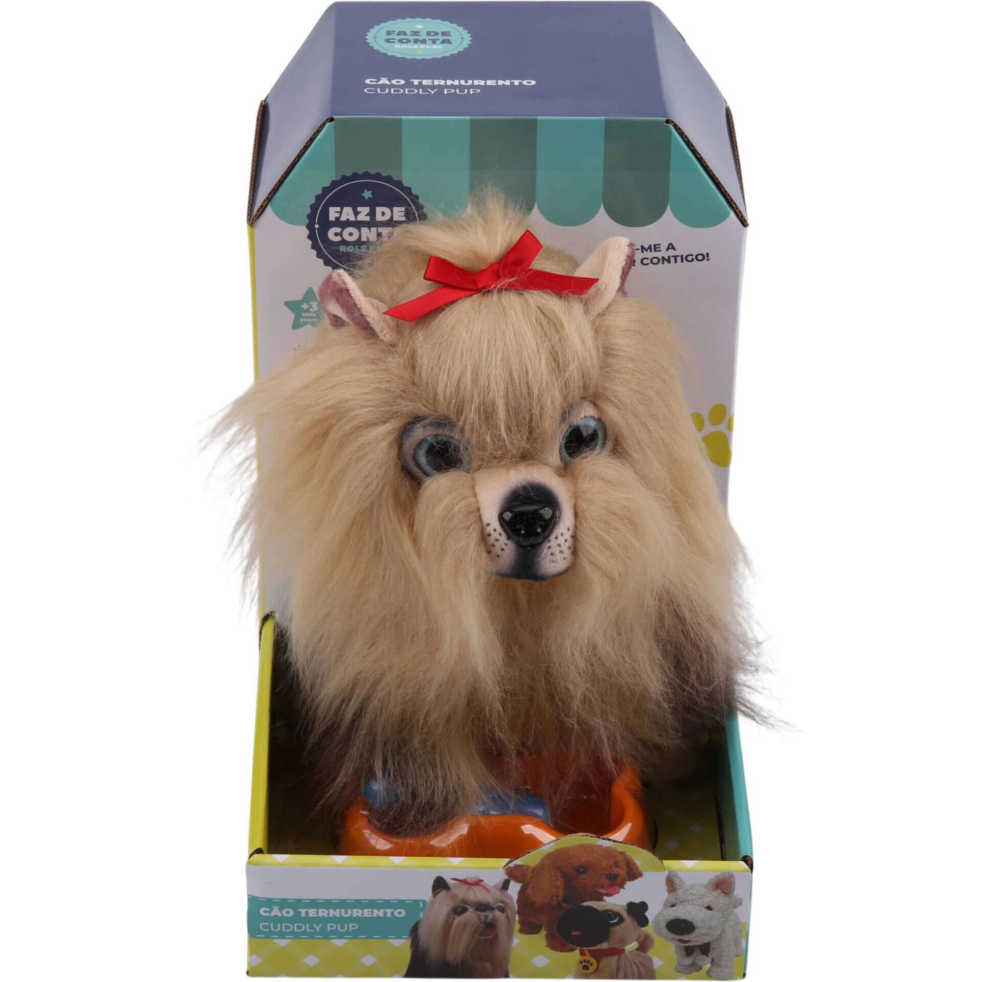 Zoko Faz de Conta - Peluche C&atilde;o Ternurento (v&aacute;rios modelos)
