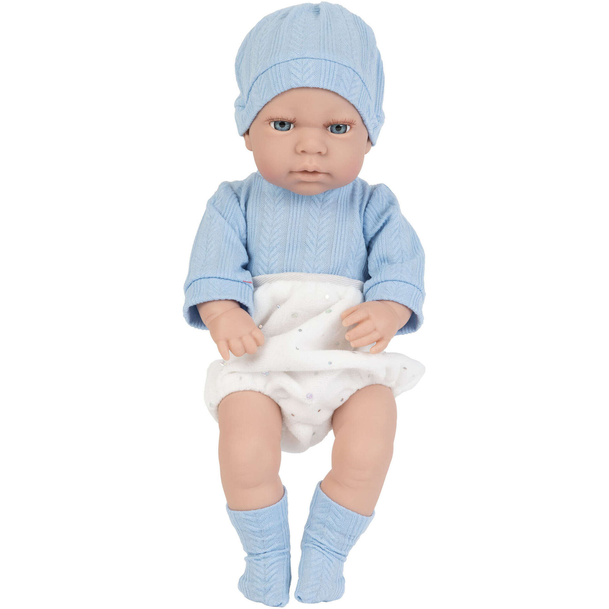 Bebé Titucho Reborn 40cm com Acessórios (várias cores)