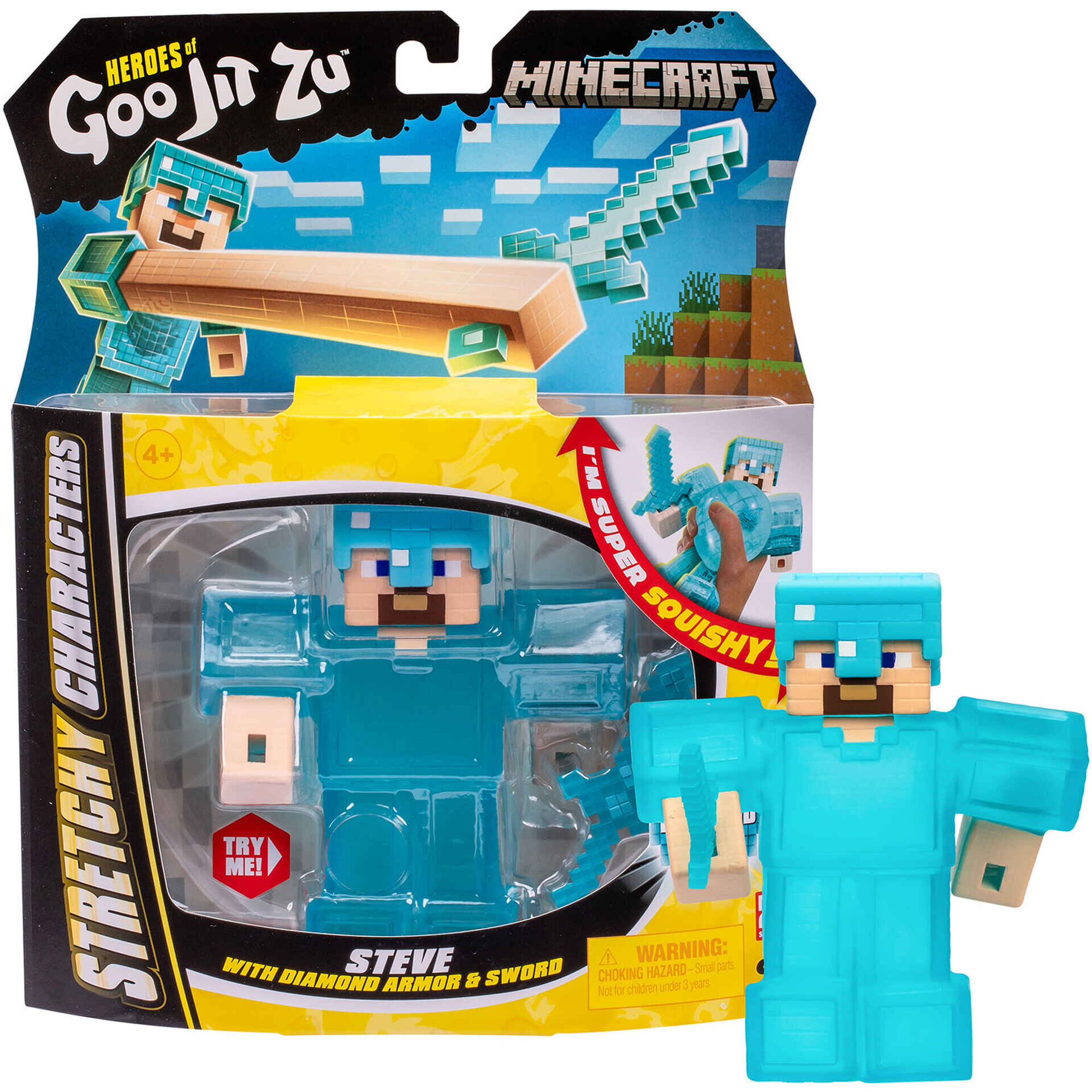 Goo Jit Zu - Figuras Minecraft (vários modelos)