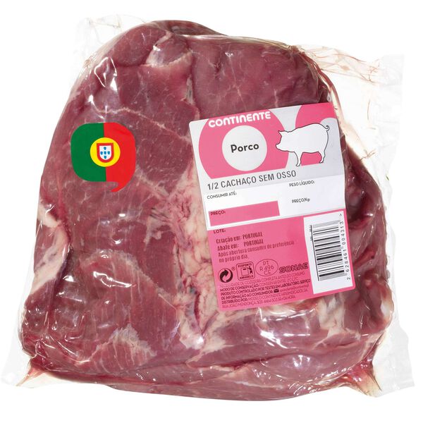 Cachaço de Porco sem Osso para Assar Continente