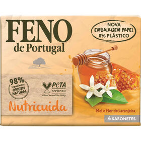 Sabonete S&oacute;lido Nutricuida Mel e Flor de Laranjeira Feno