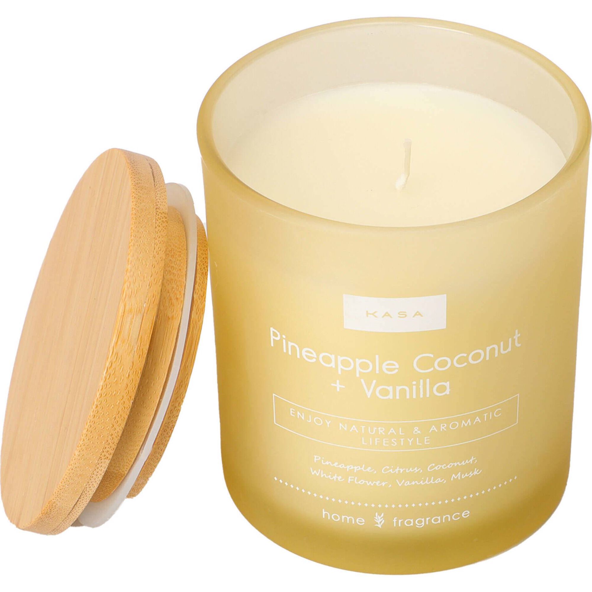 Vela em Copo com Tampa 206g Verde