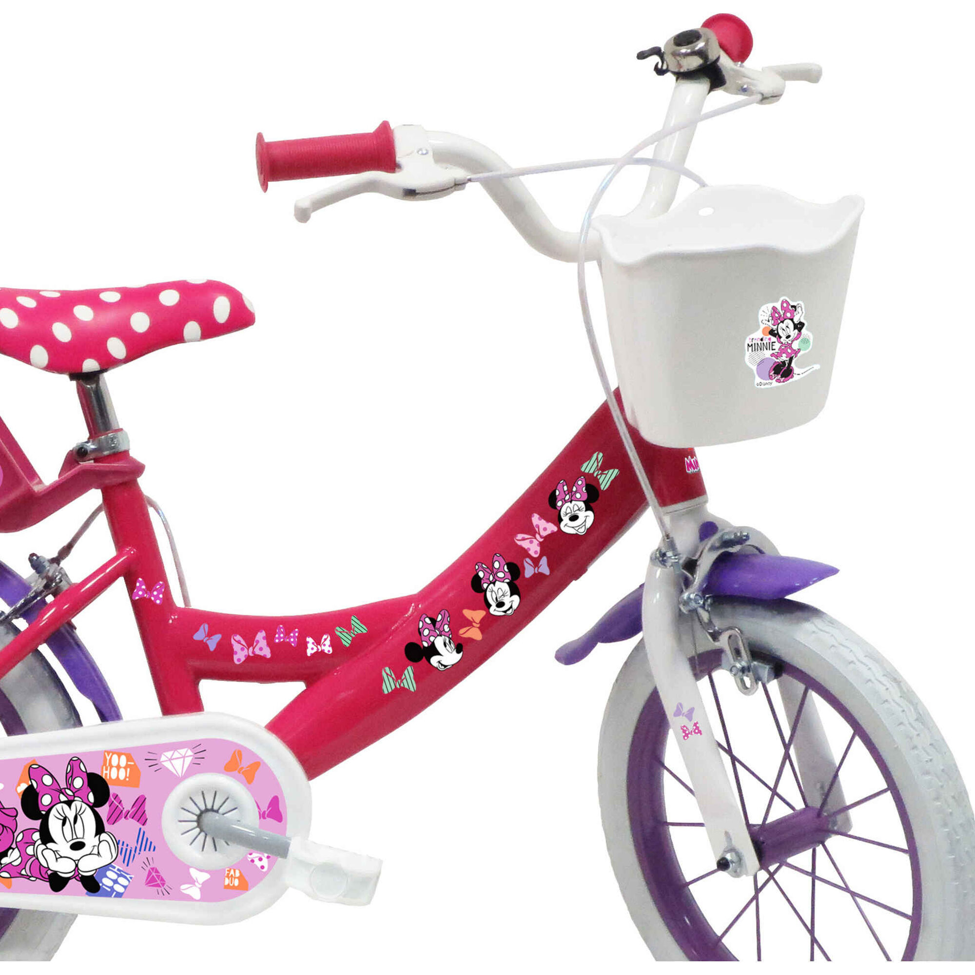 Bicicleta Criança 14'' 4-6 Anos Minnie