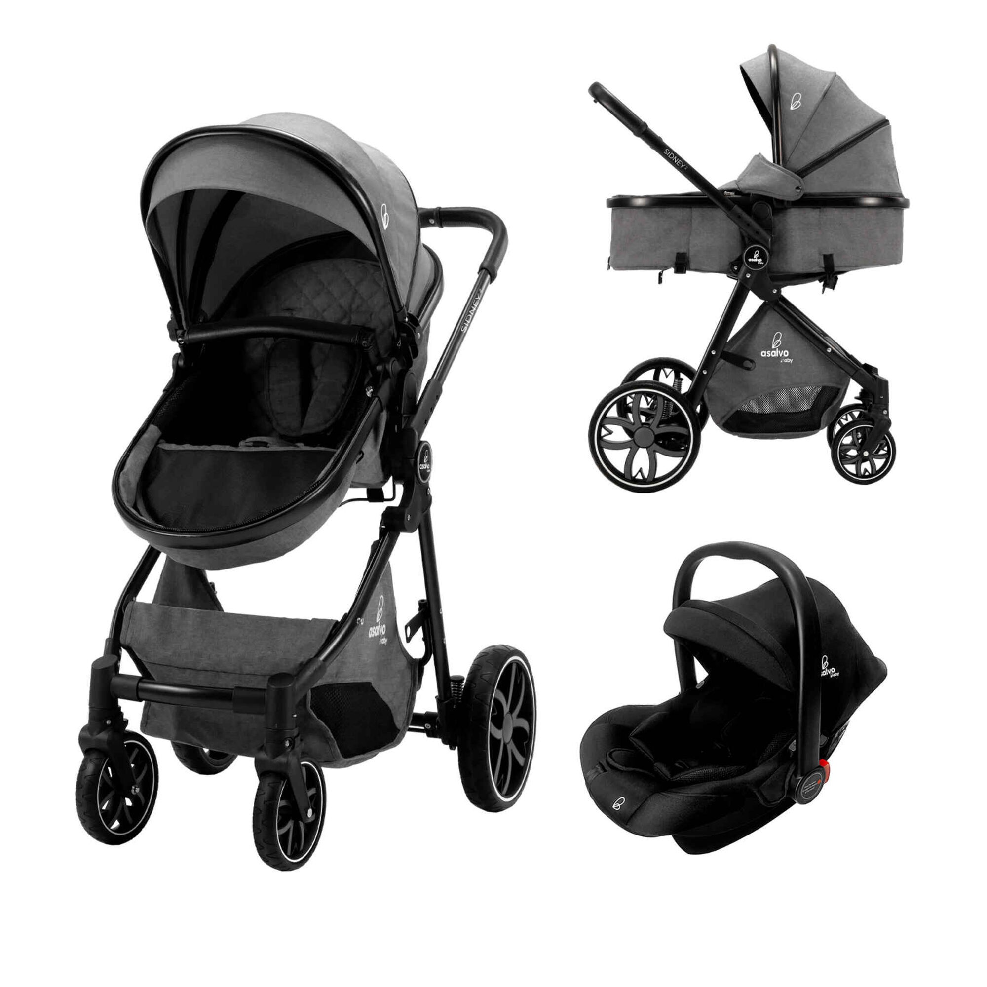 Conjunto de Rua Duo Cinza Sidney