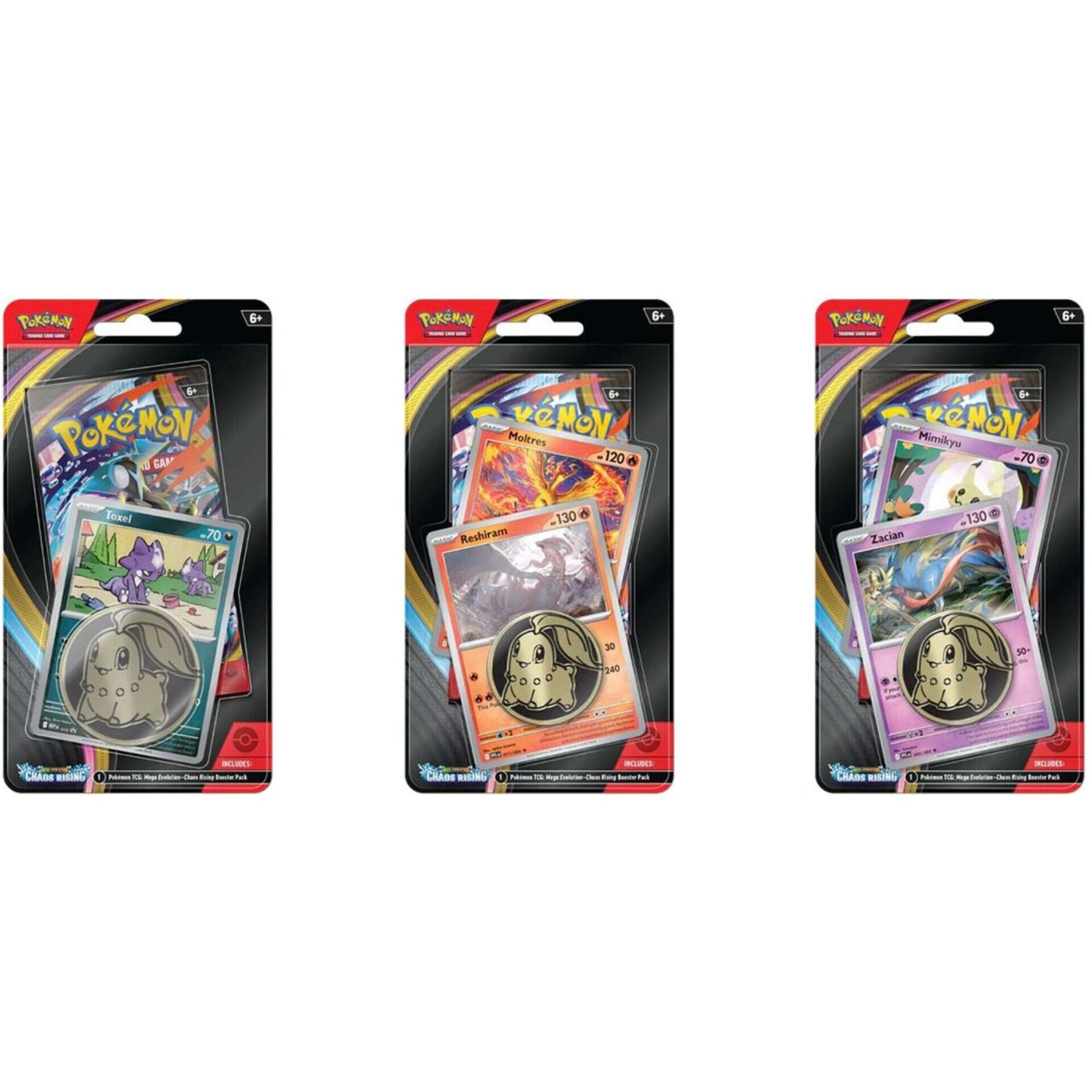 Pok&eacute;mon - Cartas TCG Chaos Rising Checklane Blister
