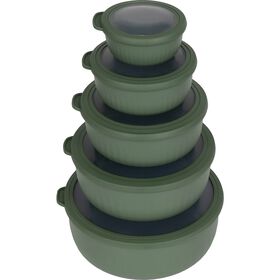 Conjunto 10 Caixas Herm&eacute;ticas Pl&aacute;sticas Bazar&atilde;o