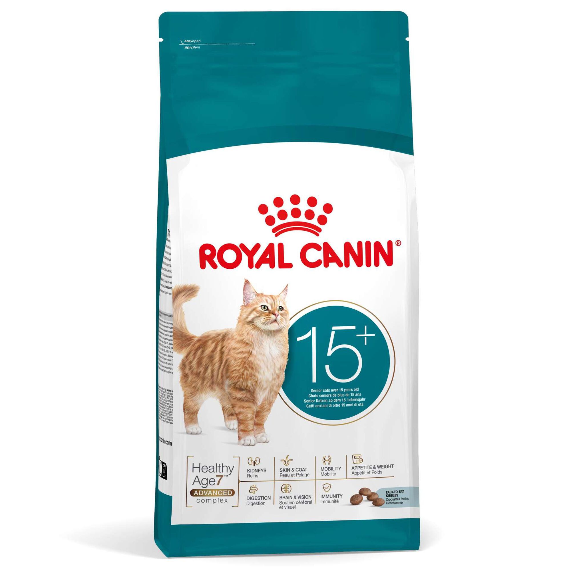 Ra&ccedil;&atilde;o para Gato S&eacute;nior Ageing+15 Royal Canin