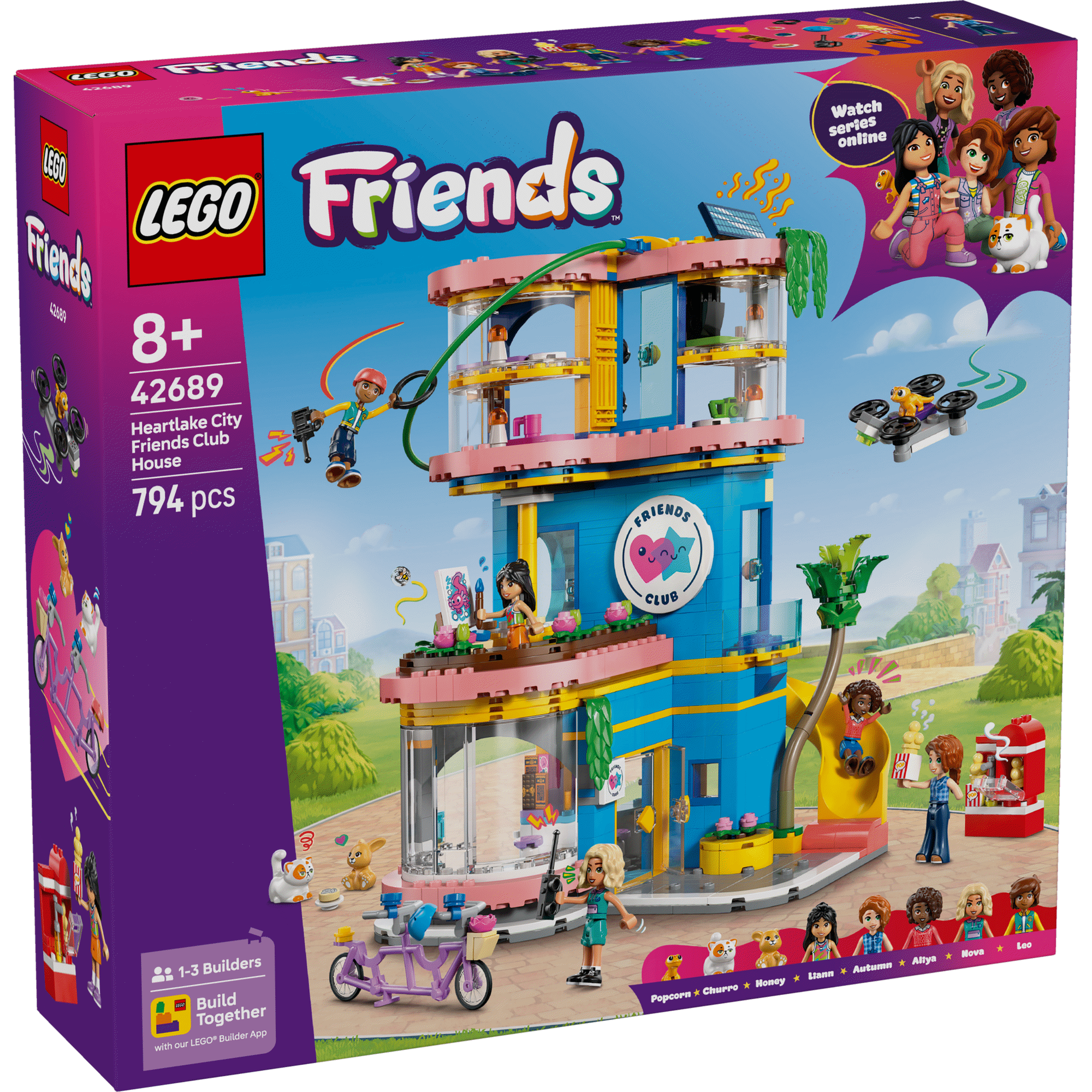 LEGO Friends - Sede do Clube dos Friends de HLC - 42689