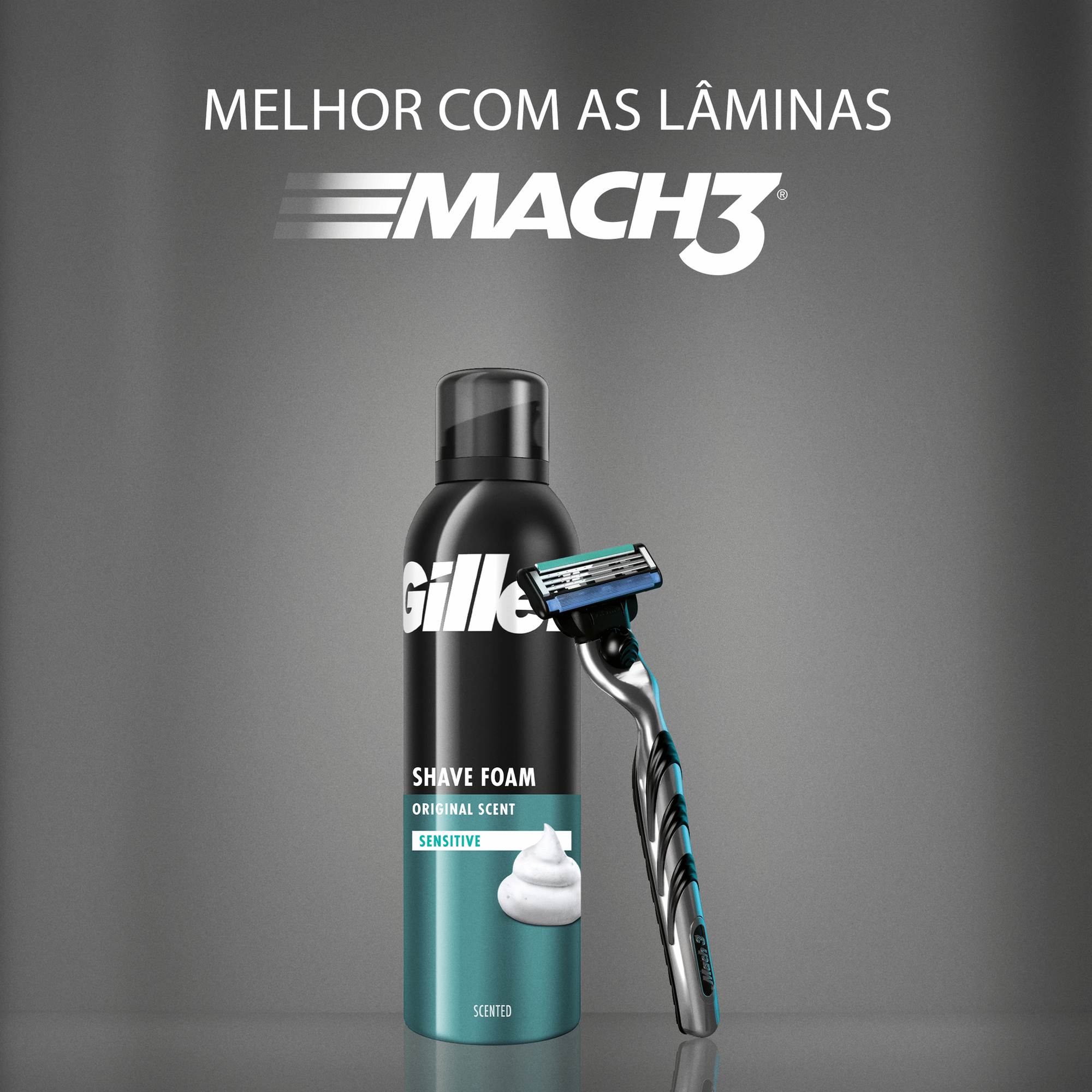 Espuma de Barbear Classic Sensitive