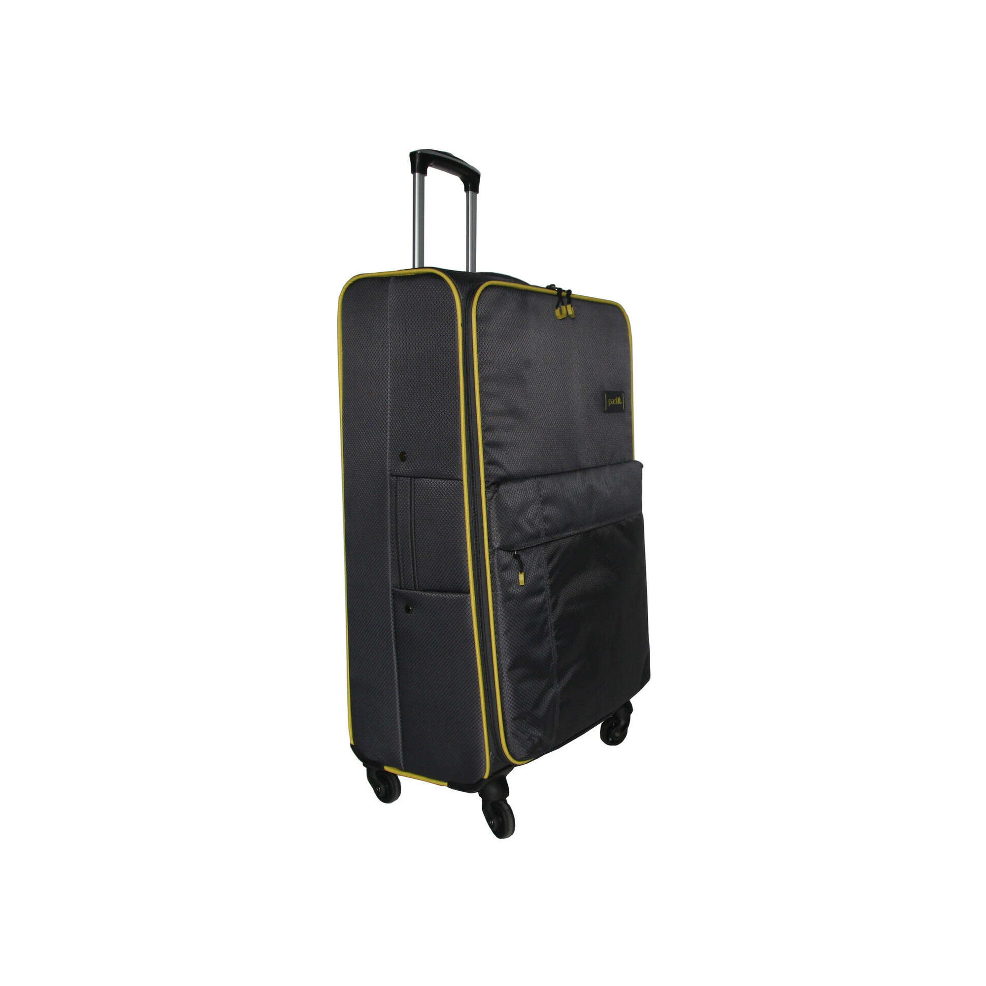 Mala de Viagem Grande 4 Rodas Cinza Marselha Pack It