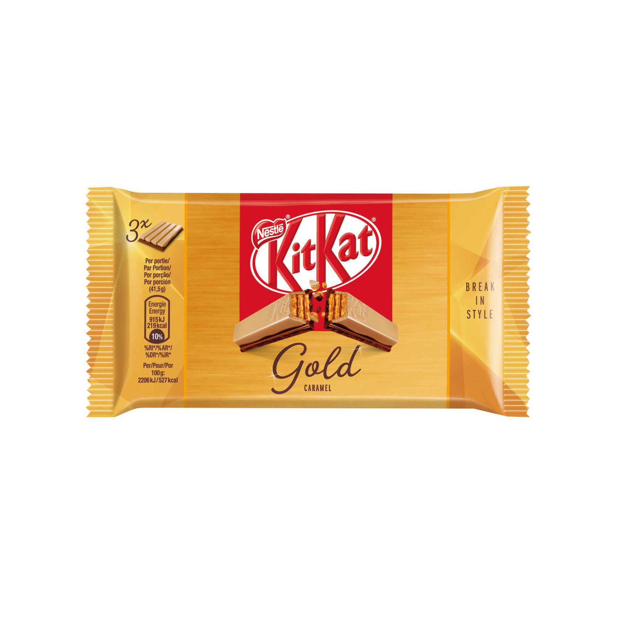 Snack de Chocolate KitKat Gold Snack de Chocolate KitKat Gold