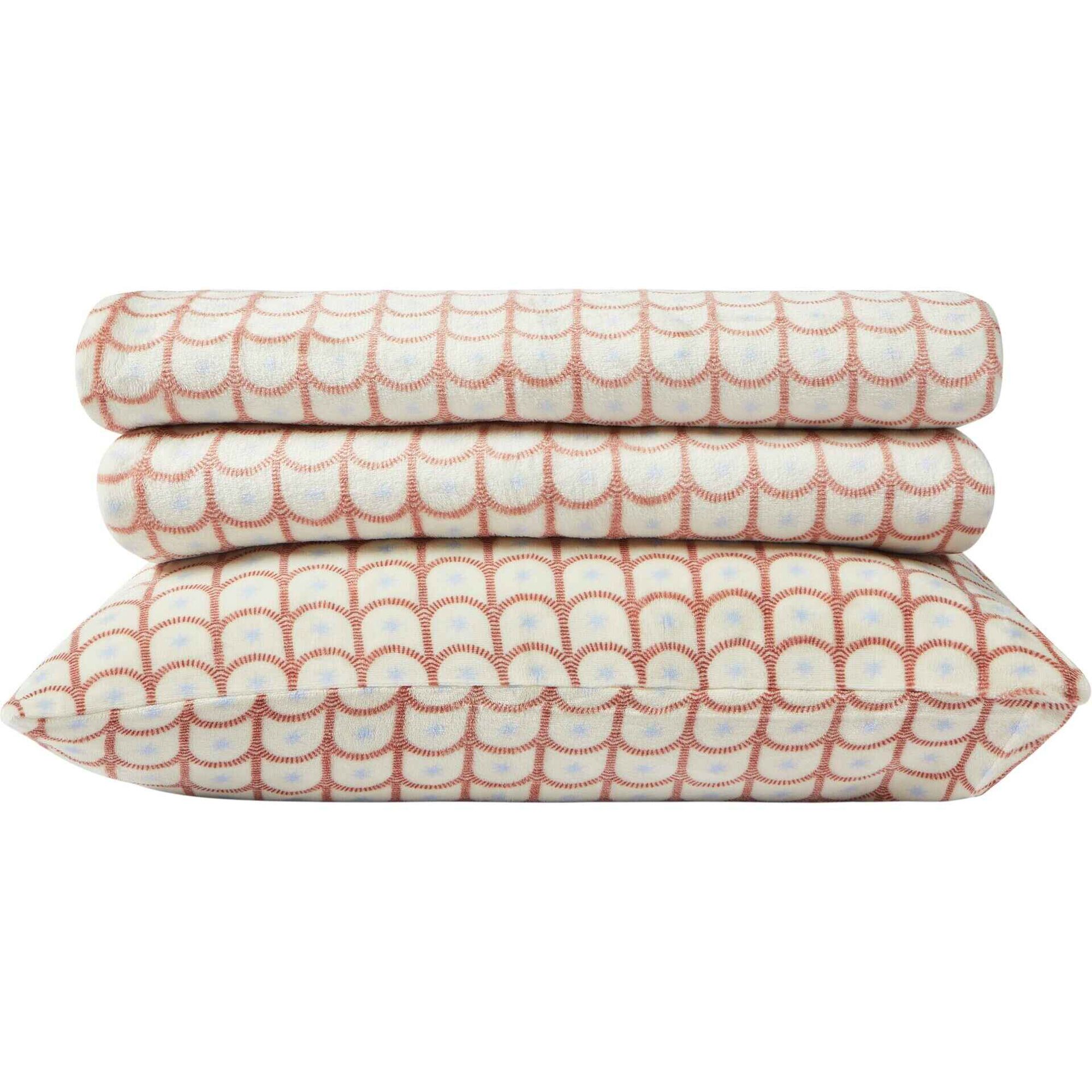 Conjunto Lençóis Polar 230x270cm Cinza Plantópia