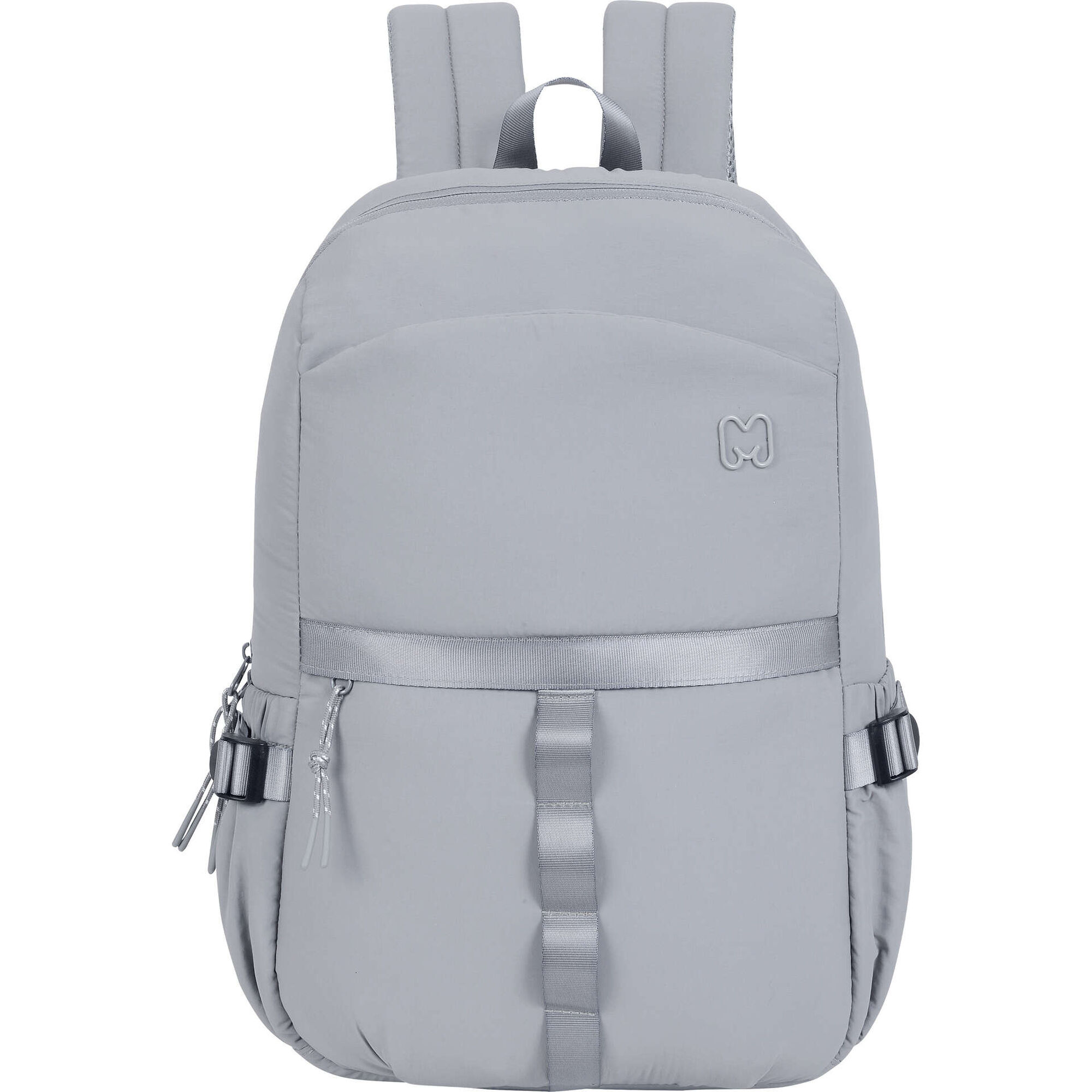 Mochila Cinza Office Though Marshmallow