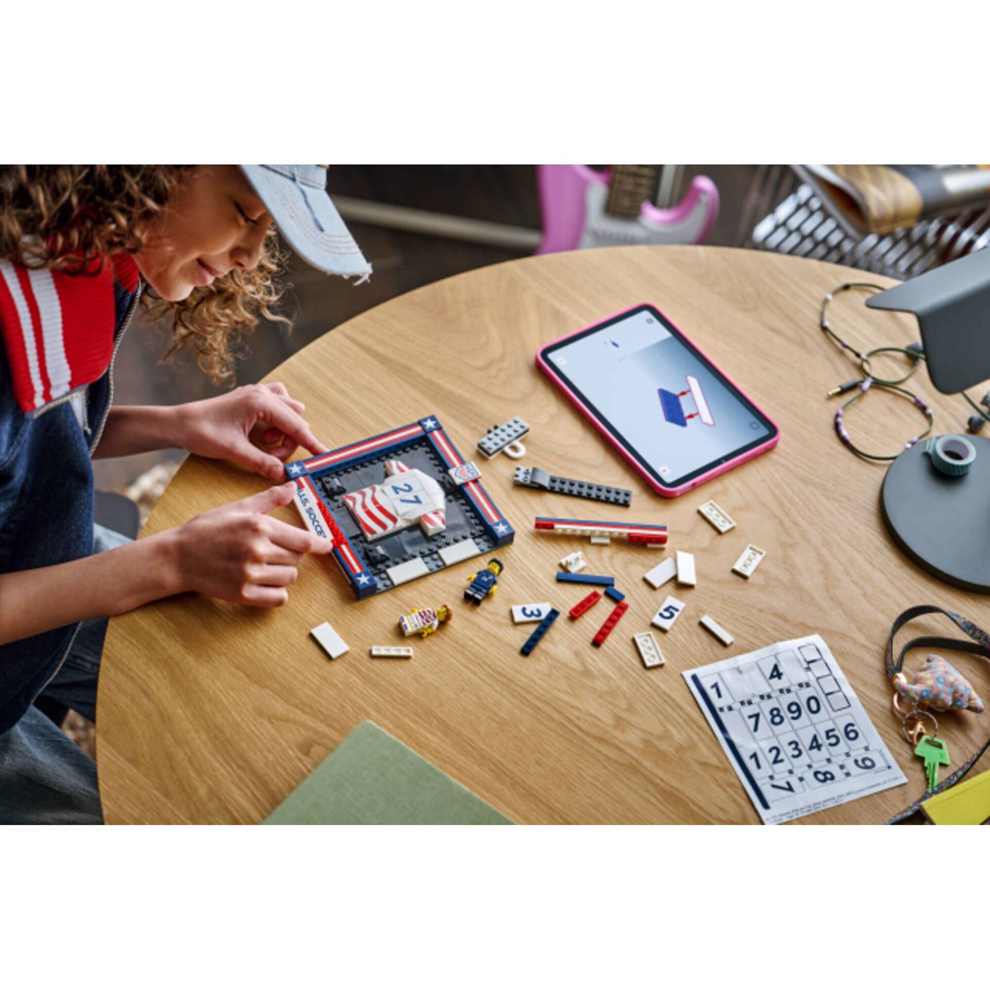 LEGO - Camisola da Sele&ccedil;&atilde;o Nacional de Futebol dos EUA de 2026 - 43033