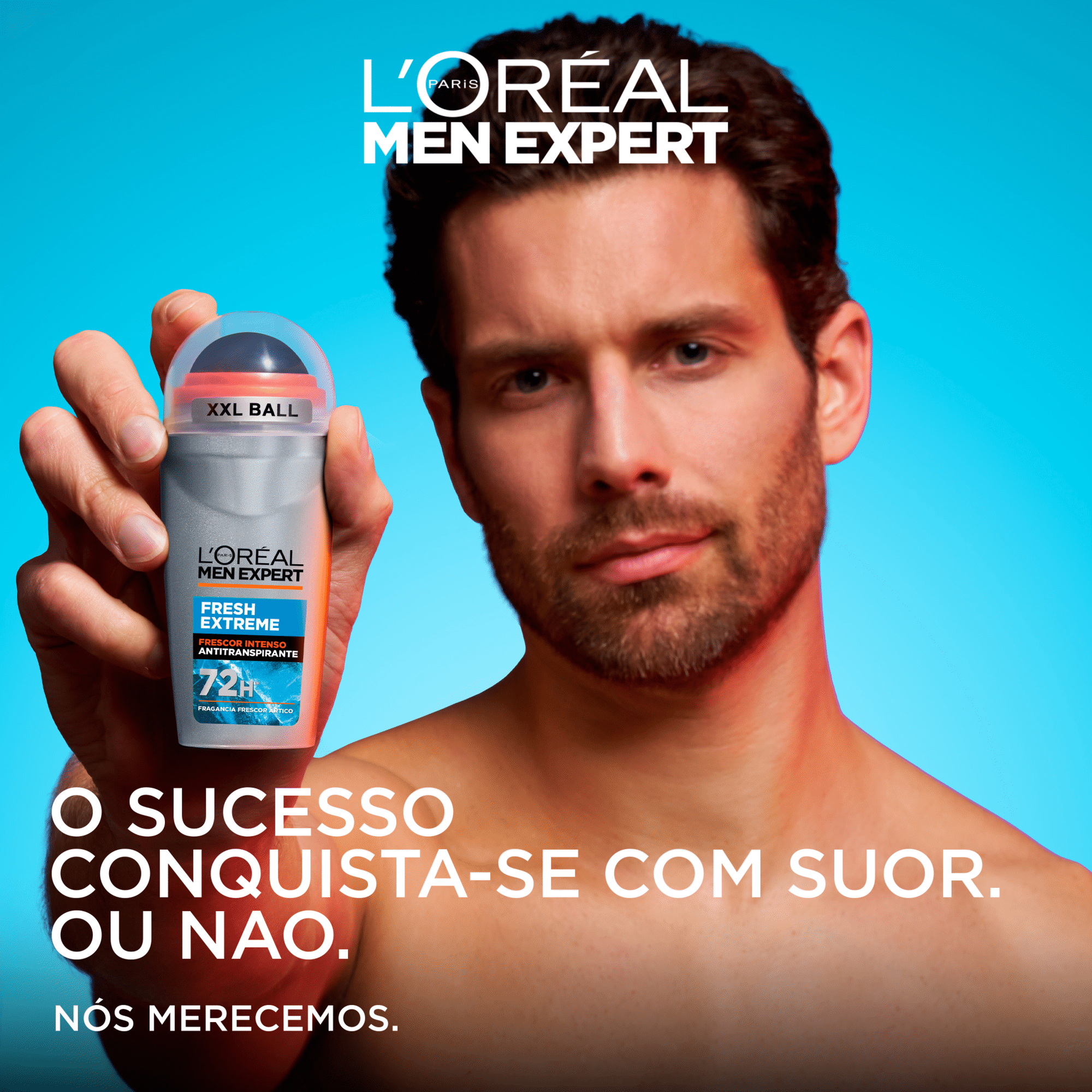 Desodorizante Roll On Fresh Extreme L'Or&eacute;al Paris Men Expert