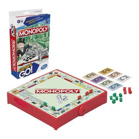 Jogo de Tabuleiro Monopoly Grab and Go