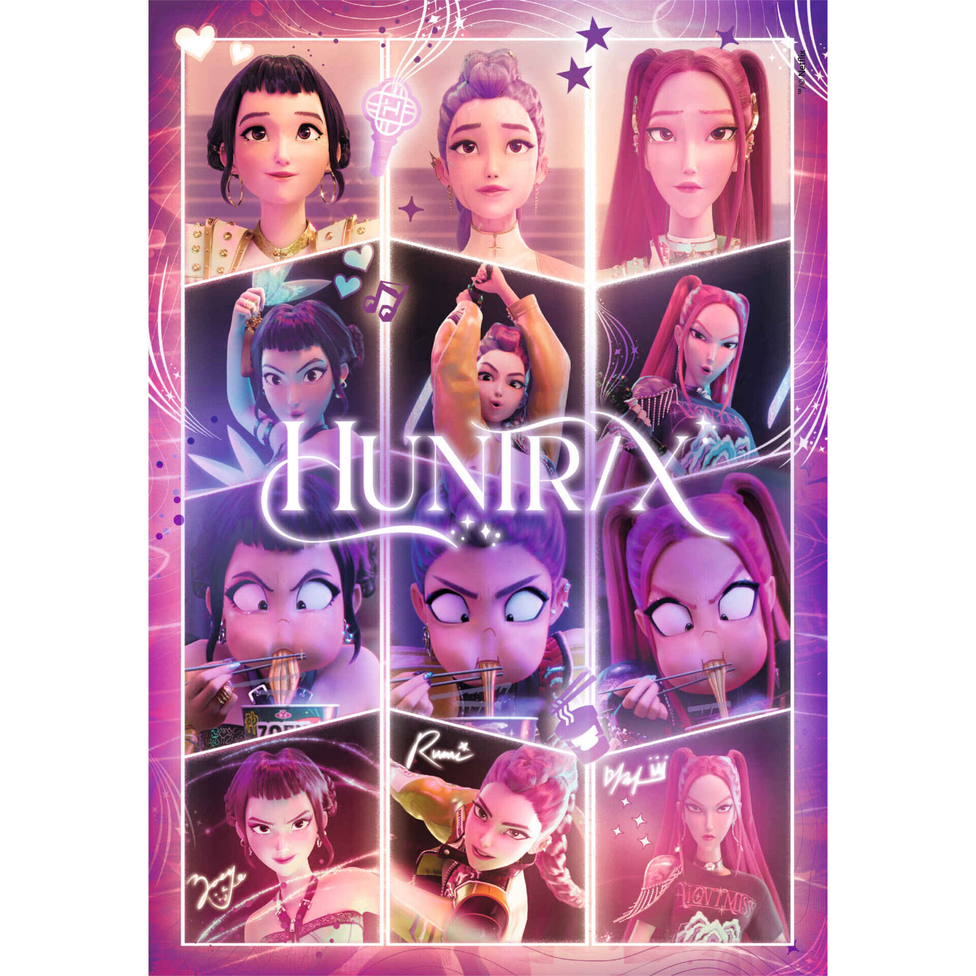 Clementoni - Puzzle Super K-Pop Demon Hunters 104 Pe&ccedil;as