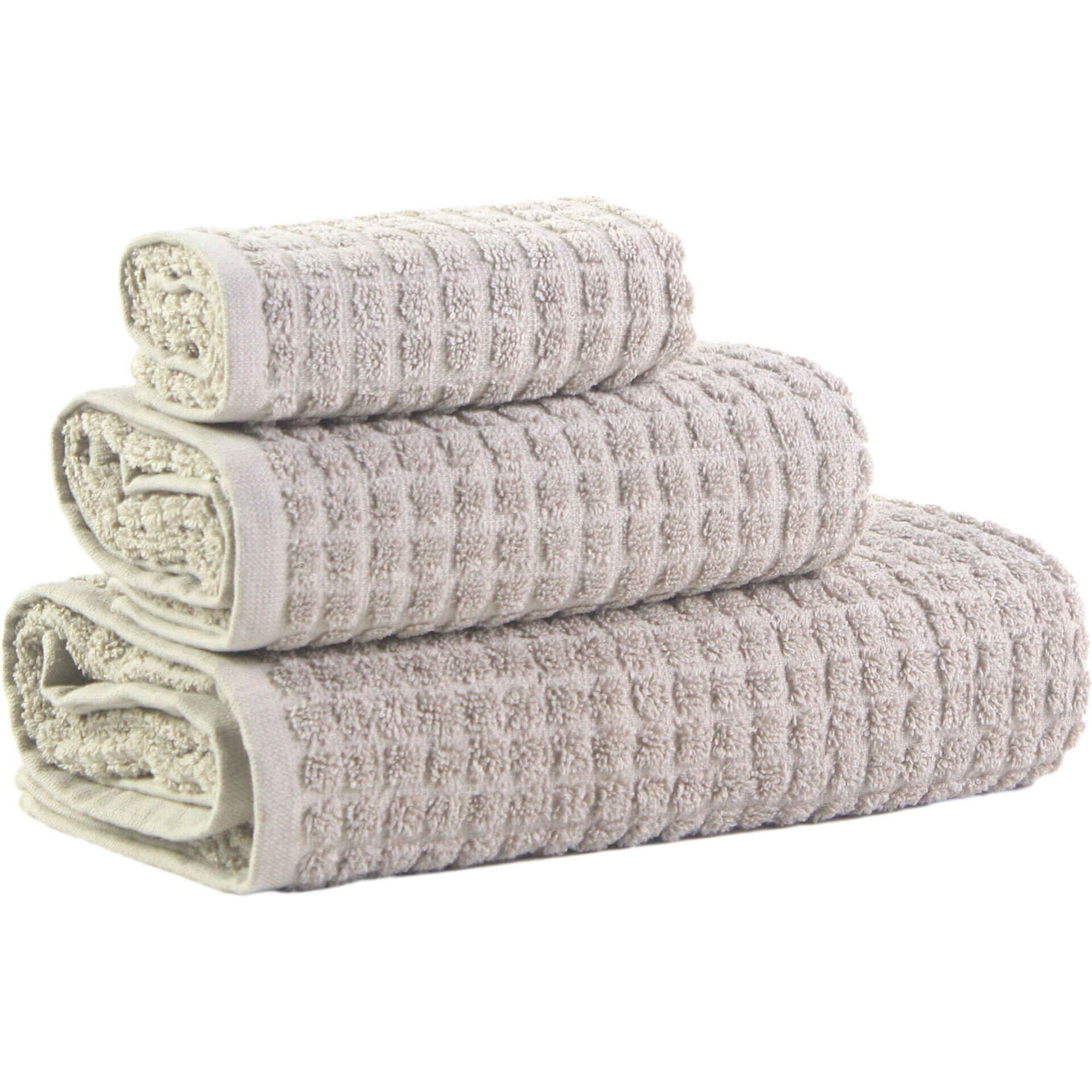 Conjunto 3 Toalhas 450g/m2 Lotus Bege Kasa