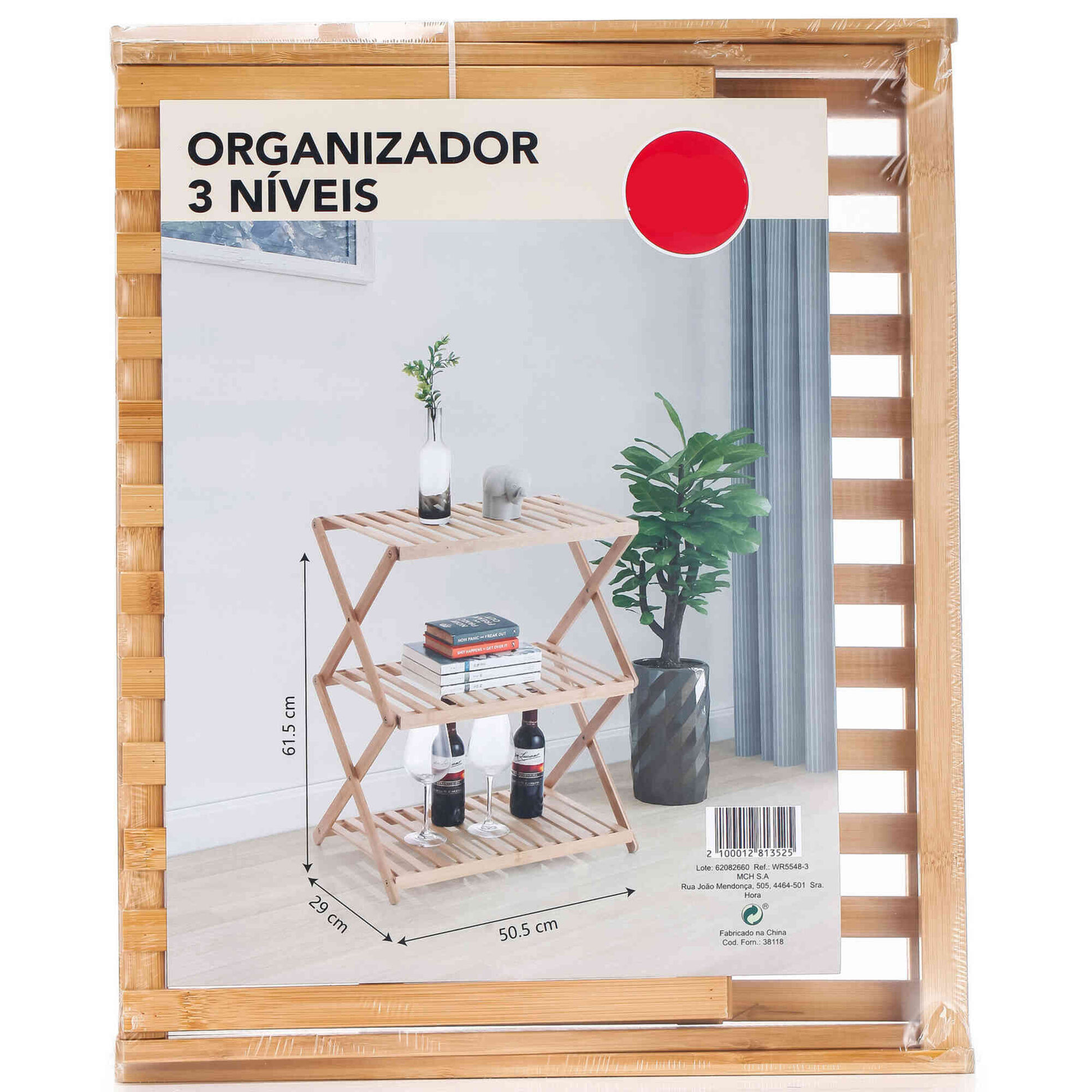 Organizador 3 N&iacute;veis Bazar&atilde;o