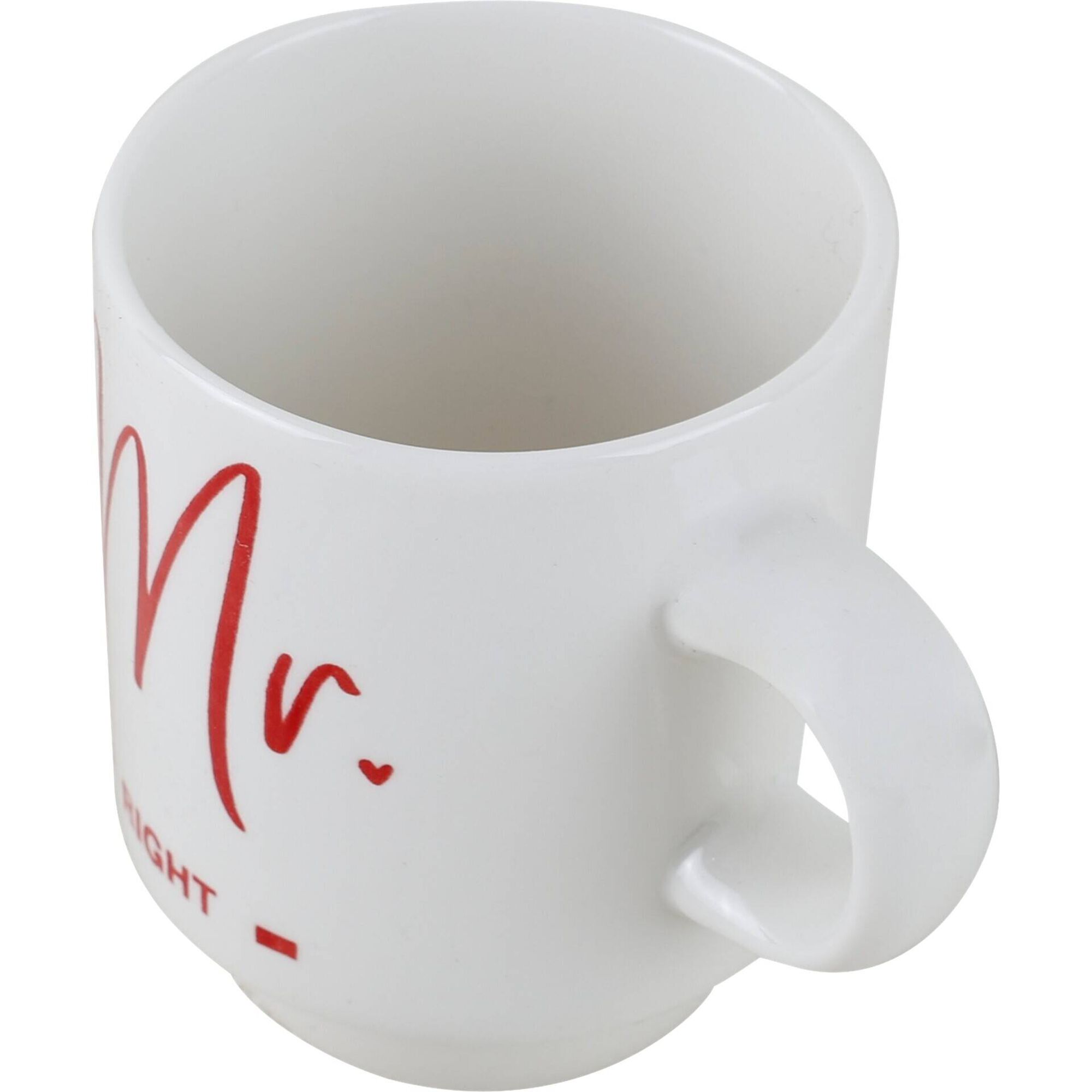 Conjunto 2 Ch&aacute;venas de Caf&eacute; Mr & Mrs Kasa