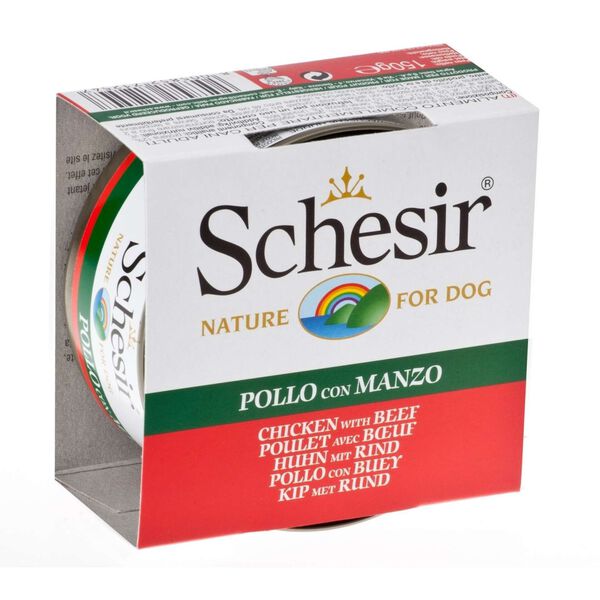 Comida Húmida para Cão Frango e Carne Terrina Schesir