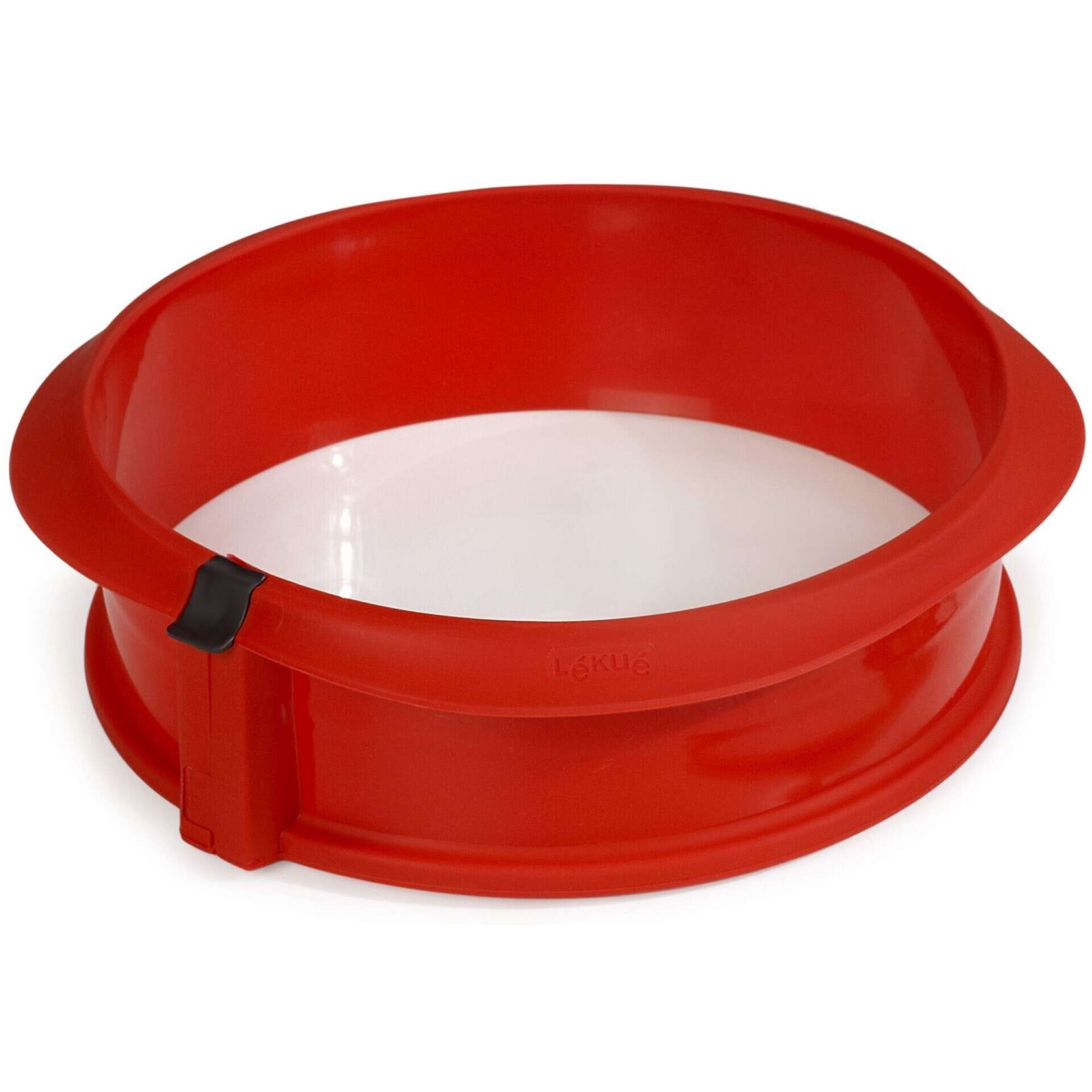 Forma Springform Desmont&aacute;vel Silicone L&eacute;ku&eacute;