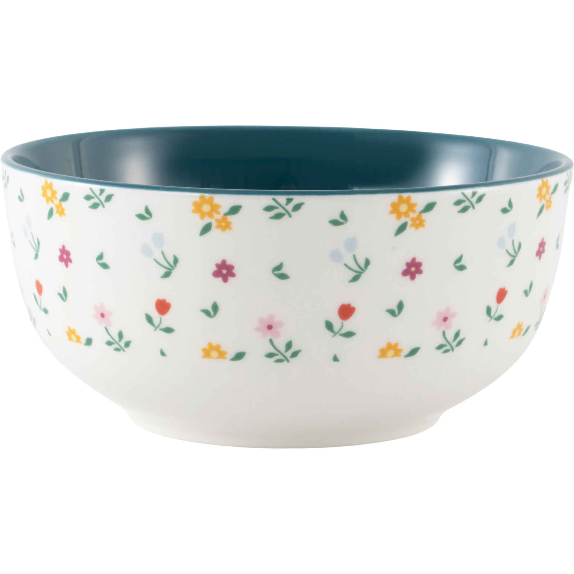 Ta&ccedil;a 530ml Flores Casa em Flor Kasa