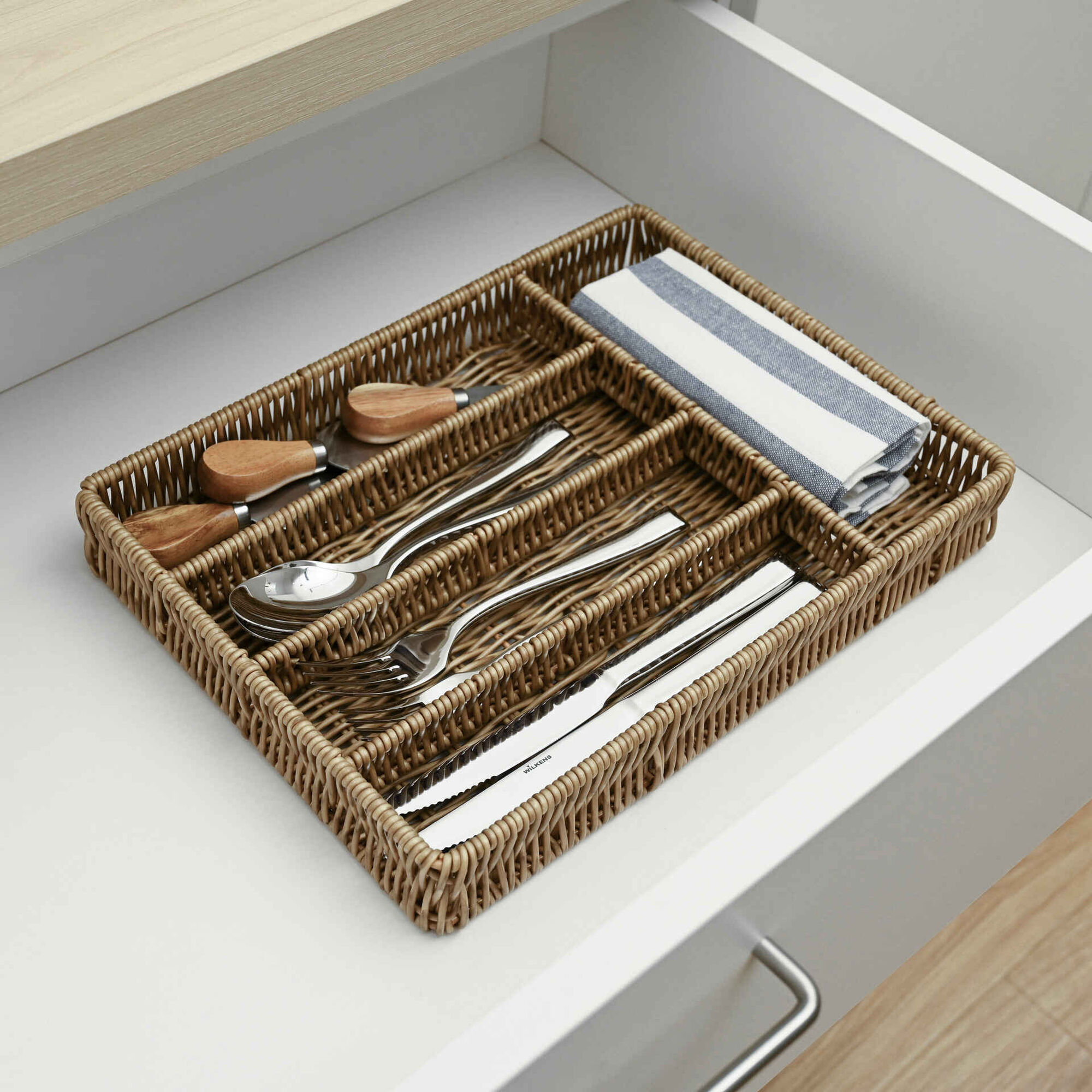 Tabuleiro para Talheres Rattan