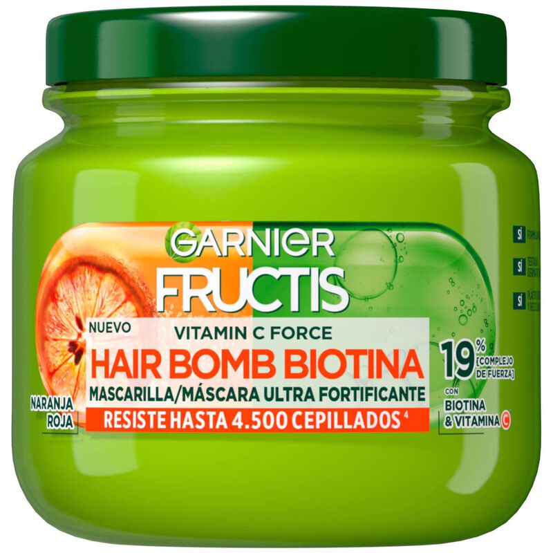 Máscara Cabelo Vitamin Force Biotina Garnier Fructis