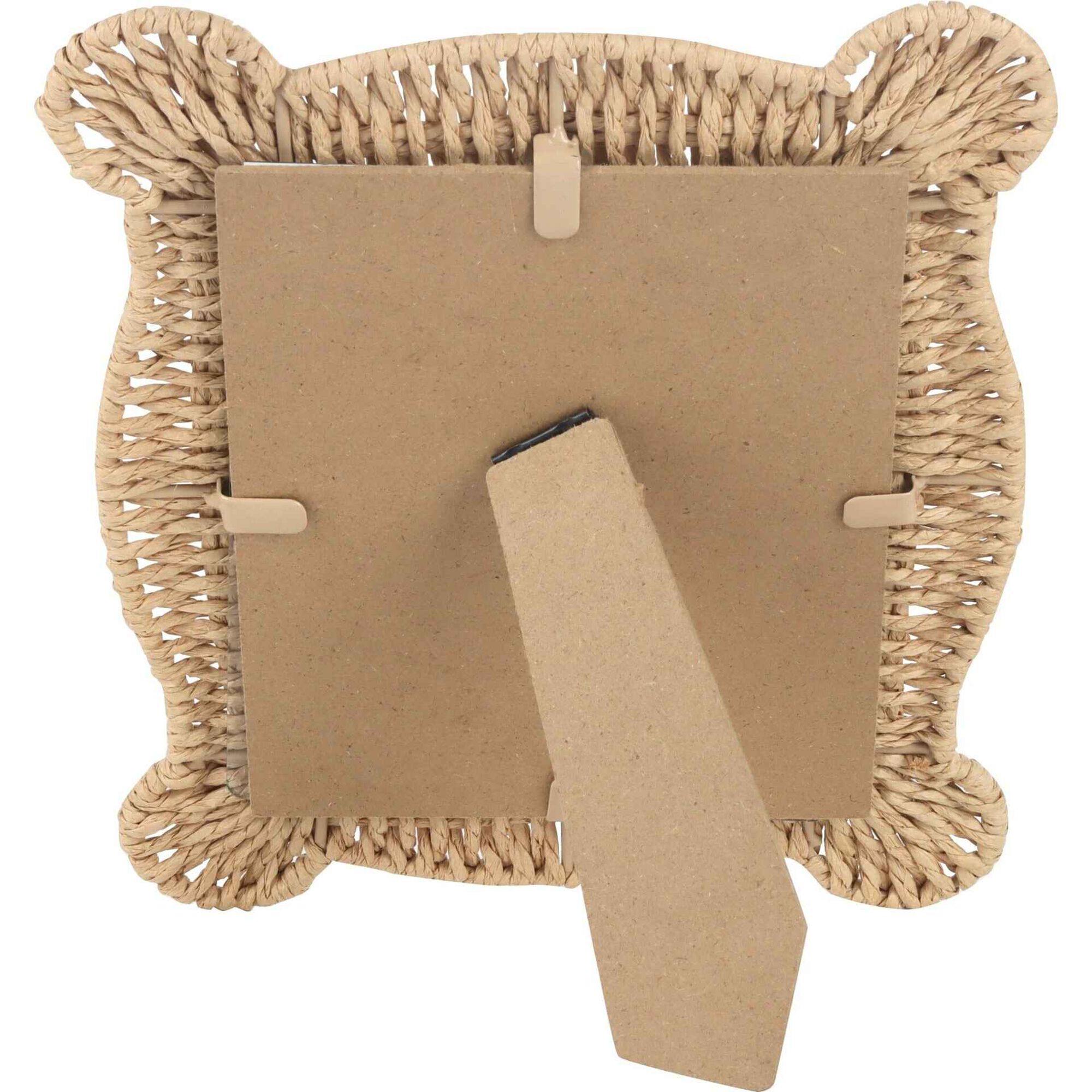 Moldura 14,5x19,5cm Recortada Palha