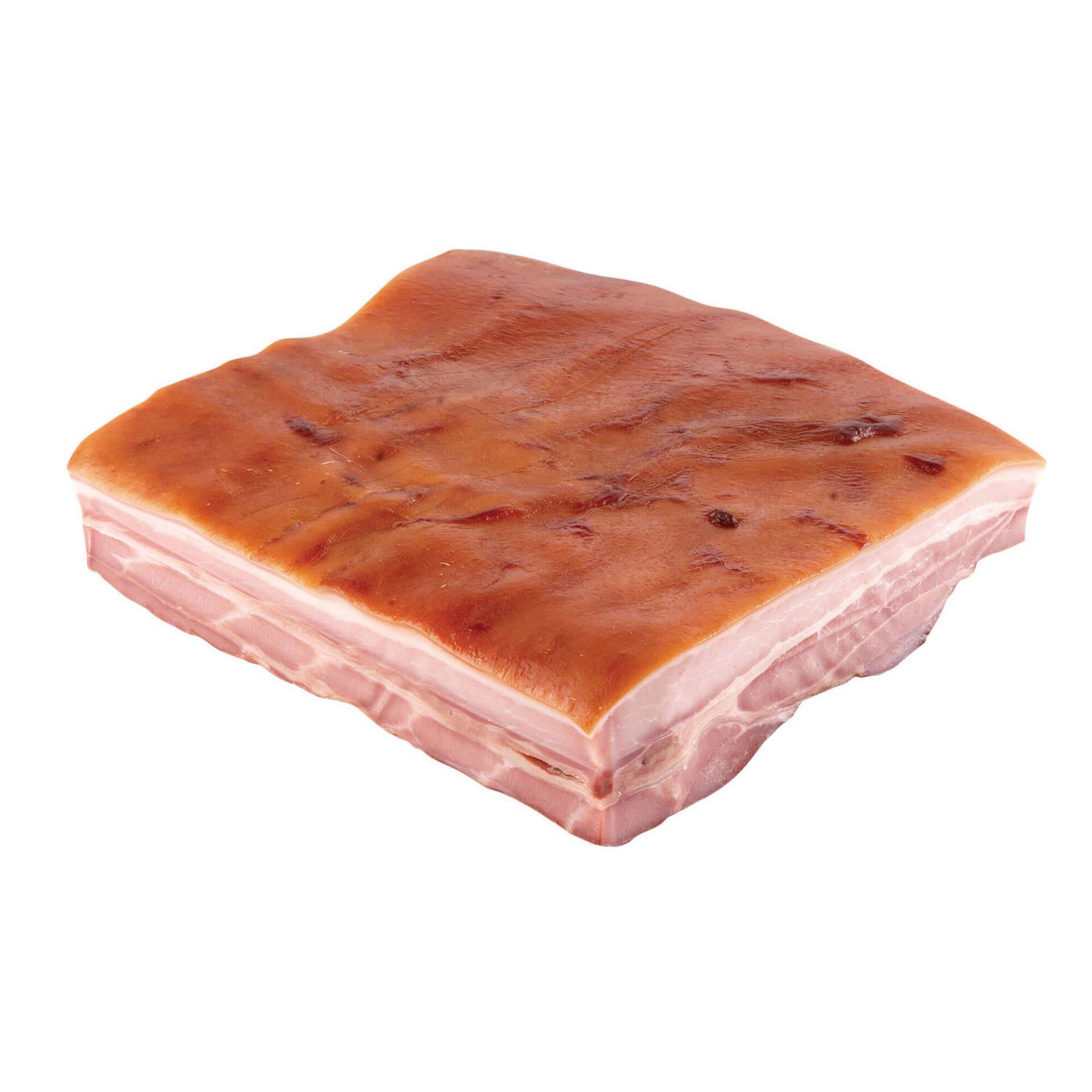 Barriga Fumada Forno a Lenha Fatiada no Balcão