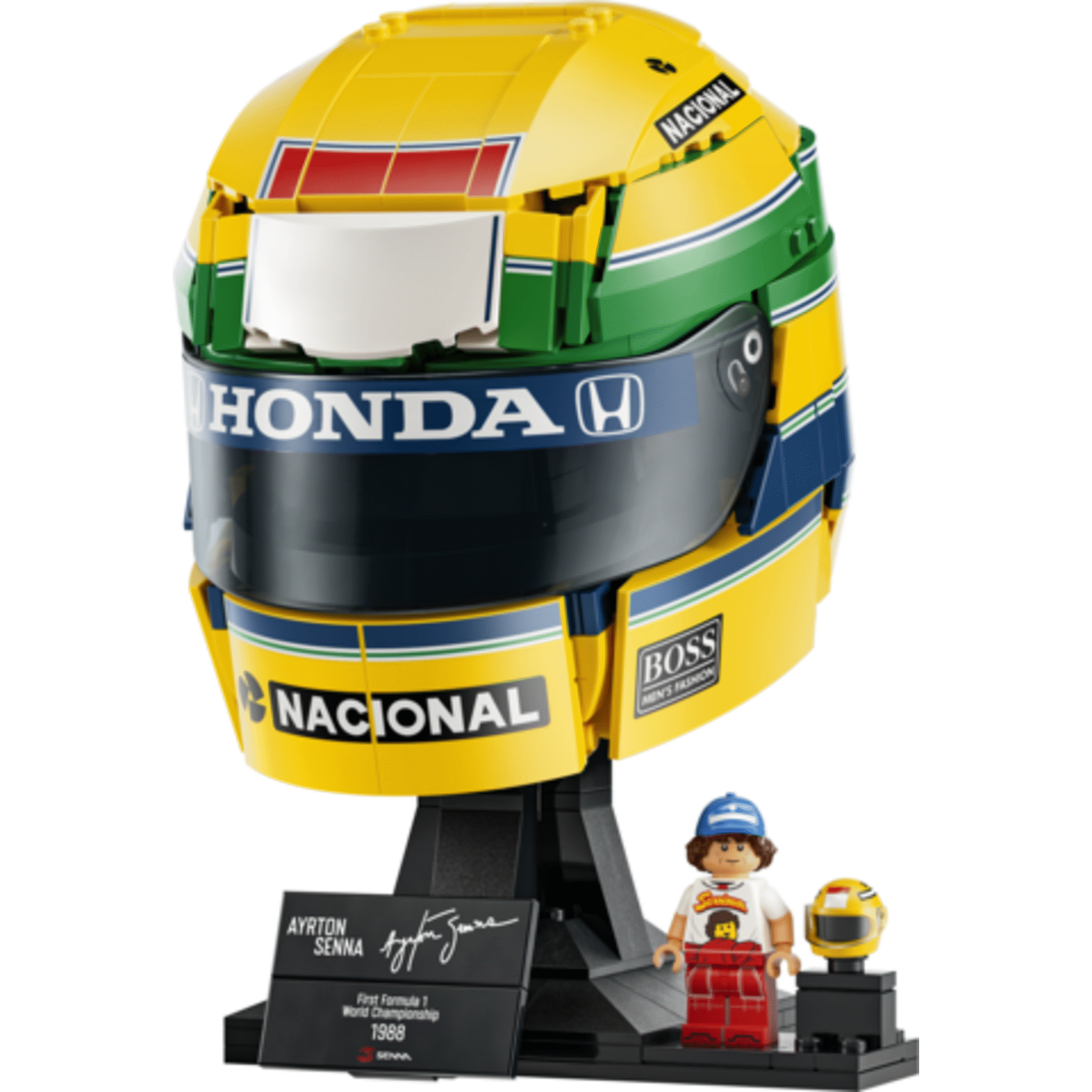 LEGO - Capacete de Ayrton Senna F&oacute;rmula 1 - 43024