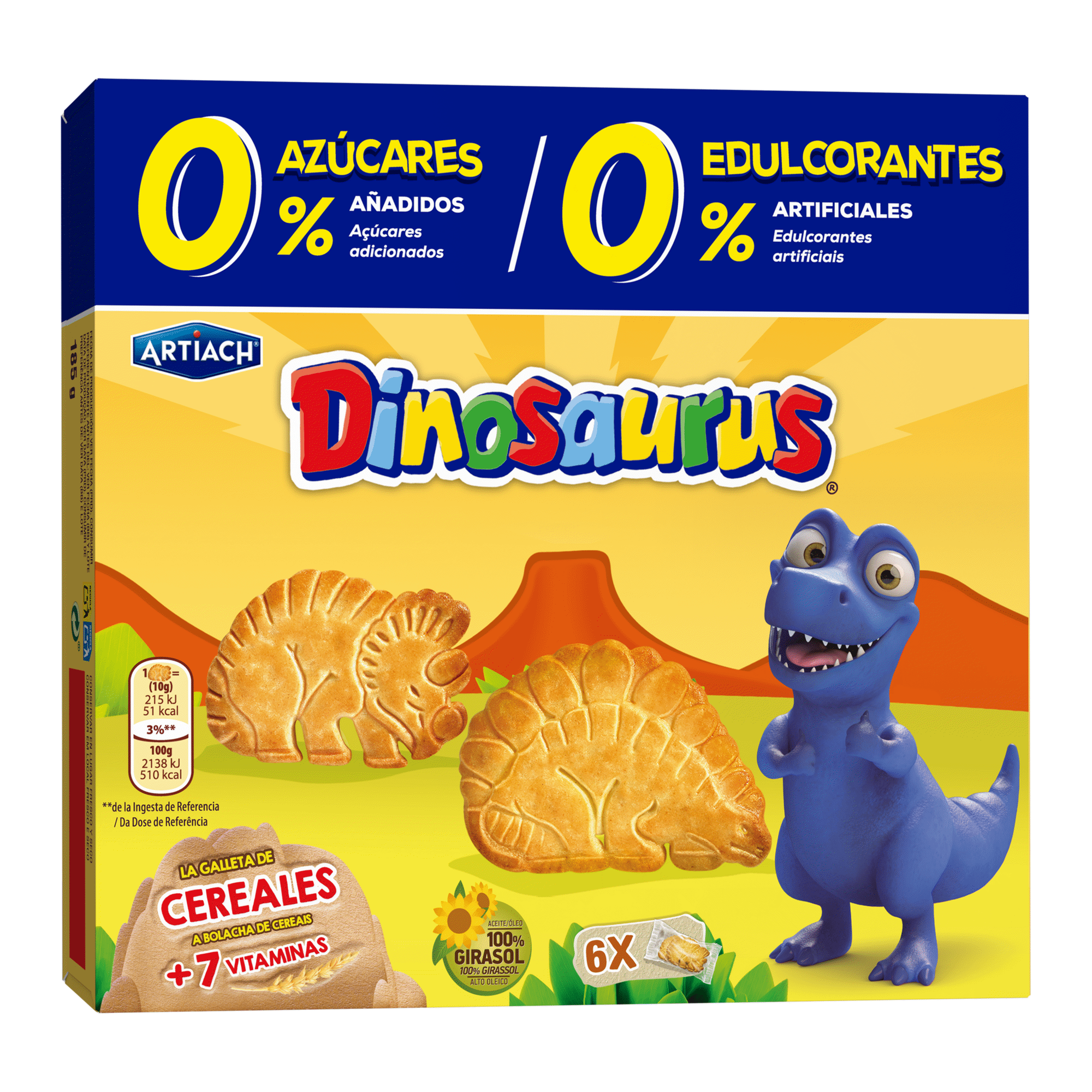 Bolachas Dinossauros