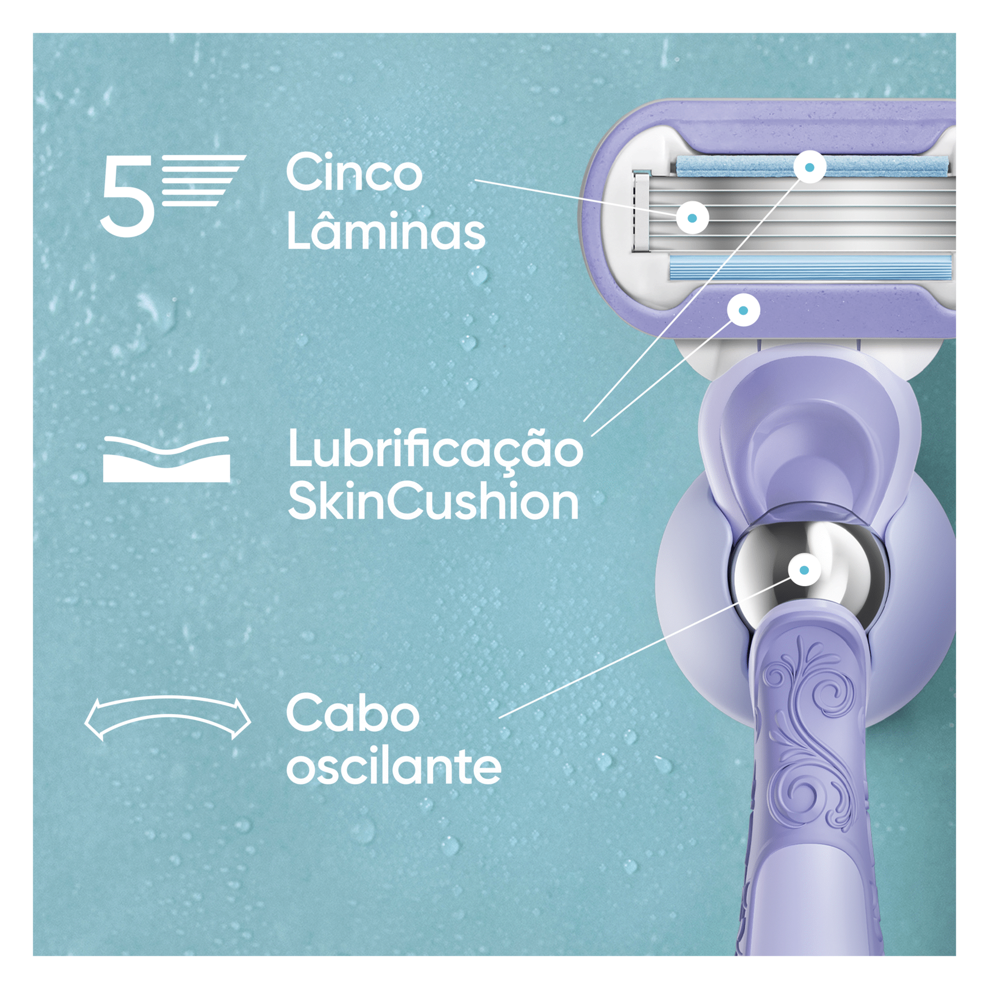 Recarga de Lâminas Venus Deluxe Smooth Swirl Recarga de Lâminas Venus Deluxe Smooth Swirl