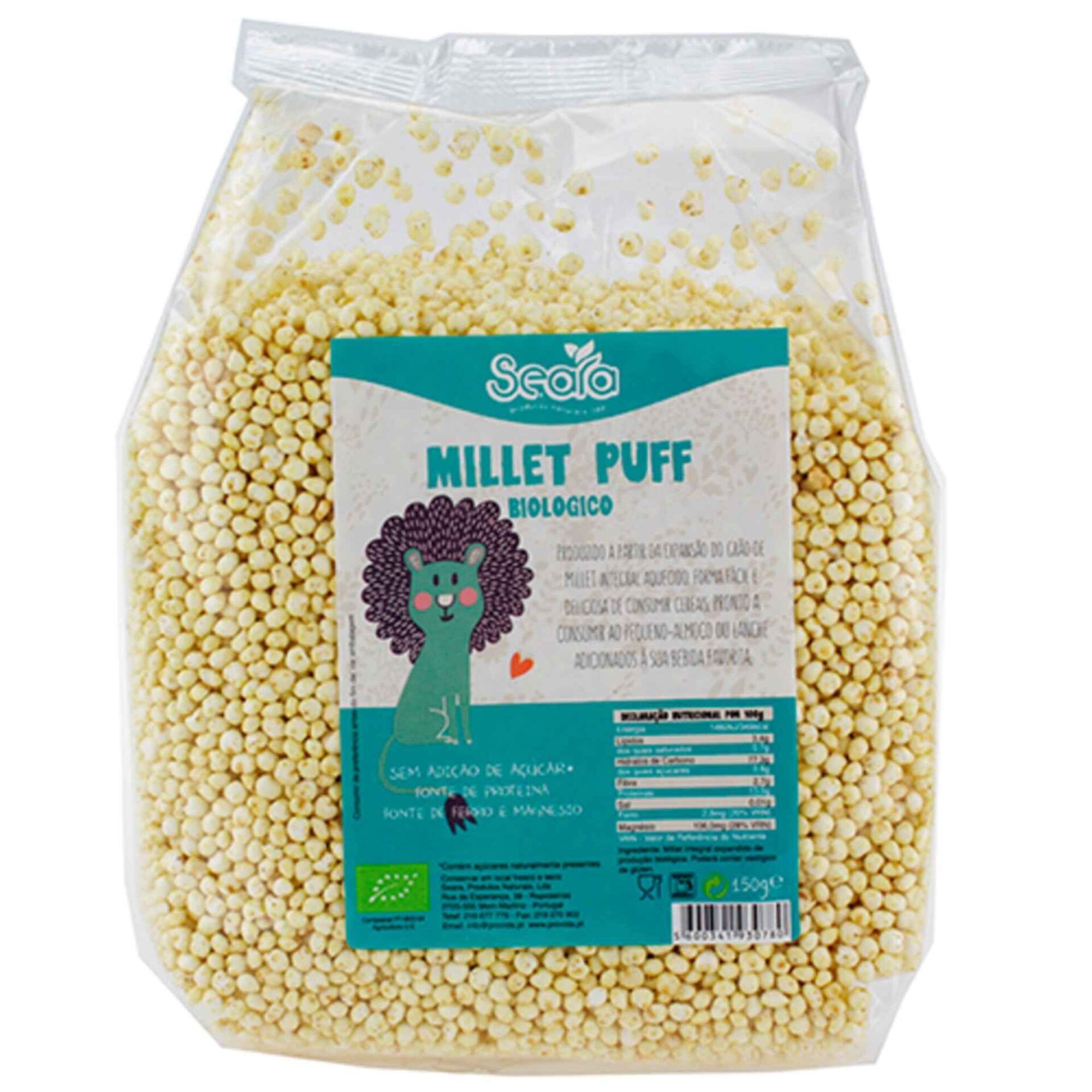 Millet Puff Expandido