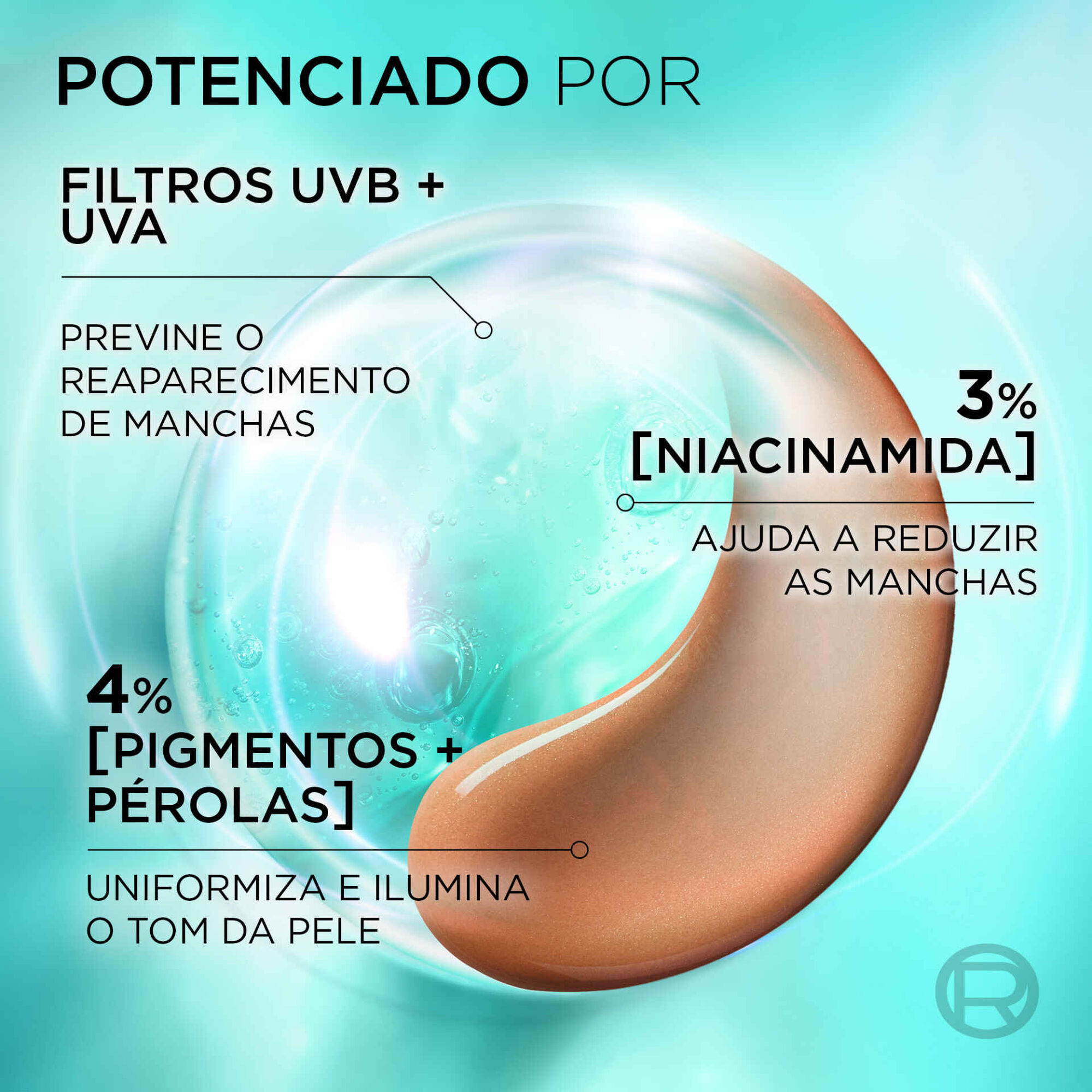 Fluído Rosto Bright Reveal FPS50 Médio Fluído Rosto Bright Reveal FPS50 Médio