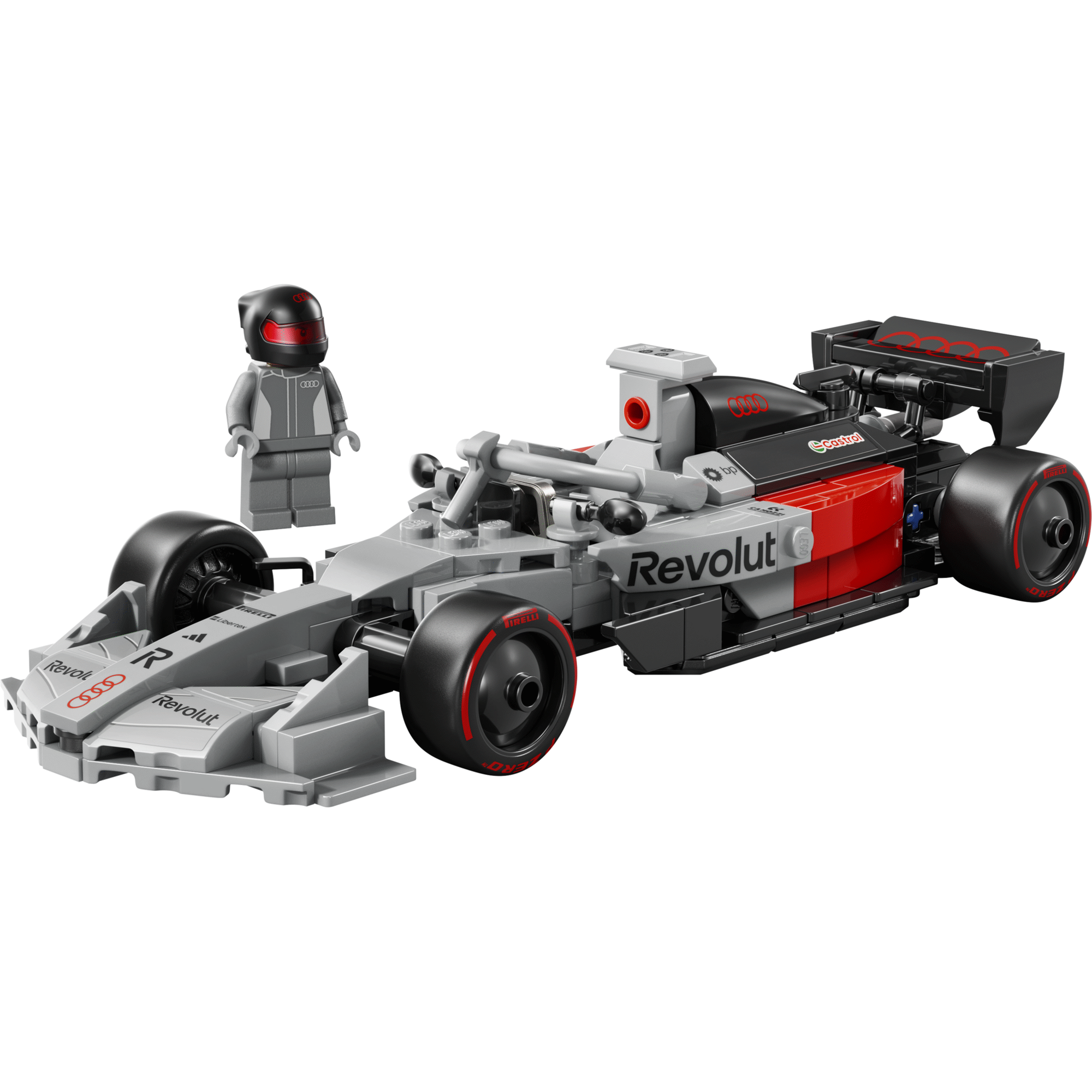 LEGO Speed Champions - Carro de Corrida Audi Revolut F1 Team R26 - 77259
