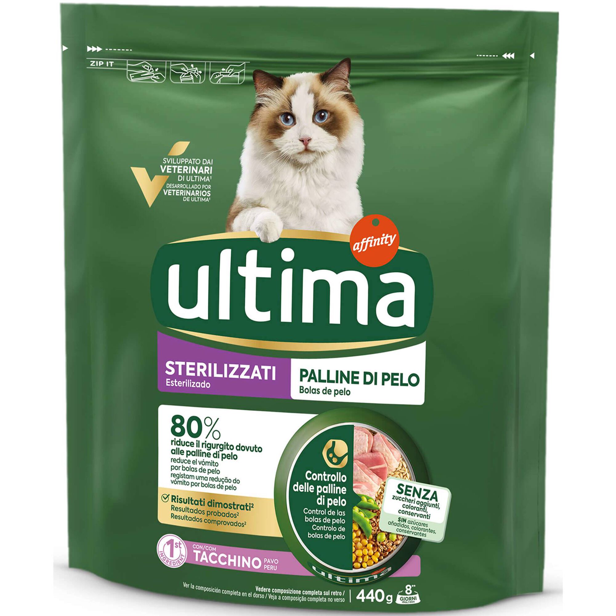 Ração para Gato Esterilizado Bolas de Pelo Ração para Gato Esterilizado Bolas de Pelo