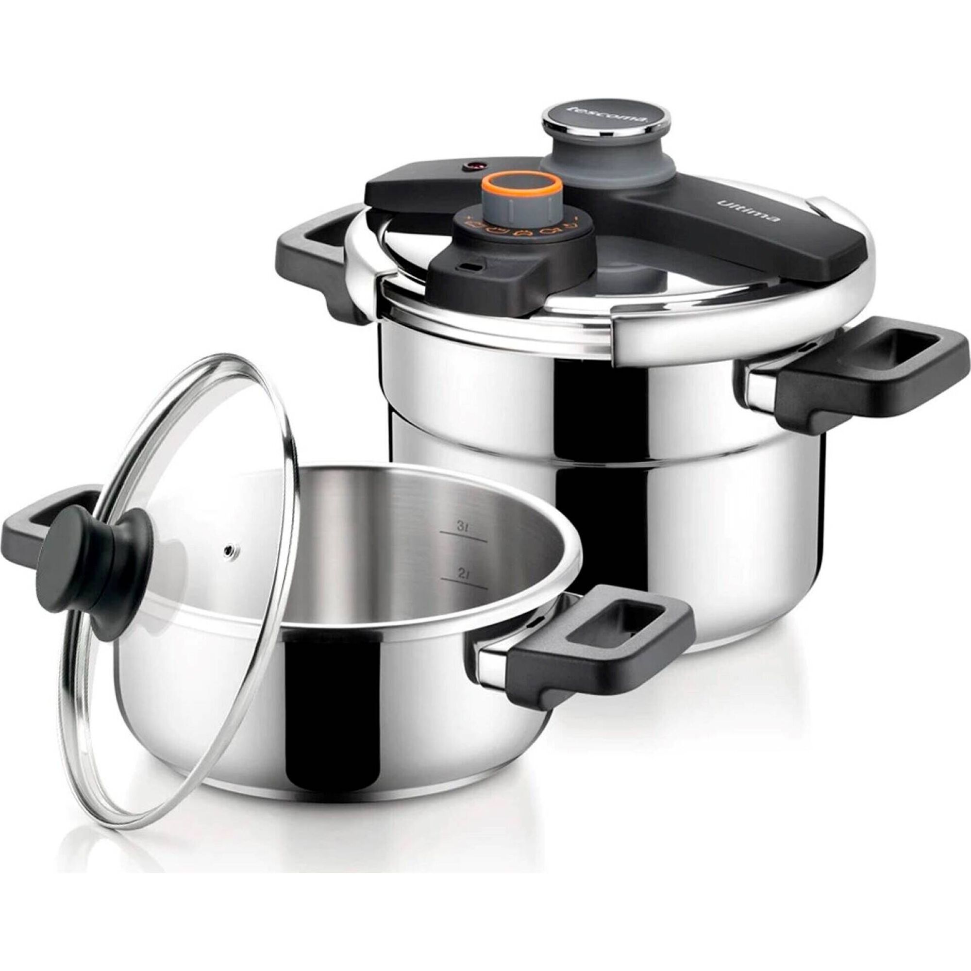 Panela De Press&atilde;o Duo Ultima 4+6L Tescoma